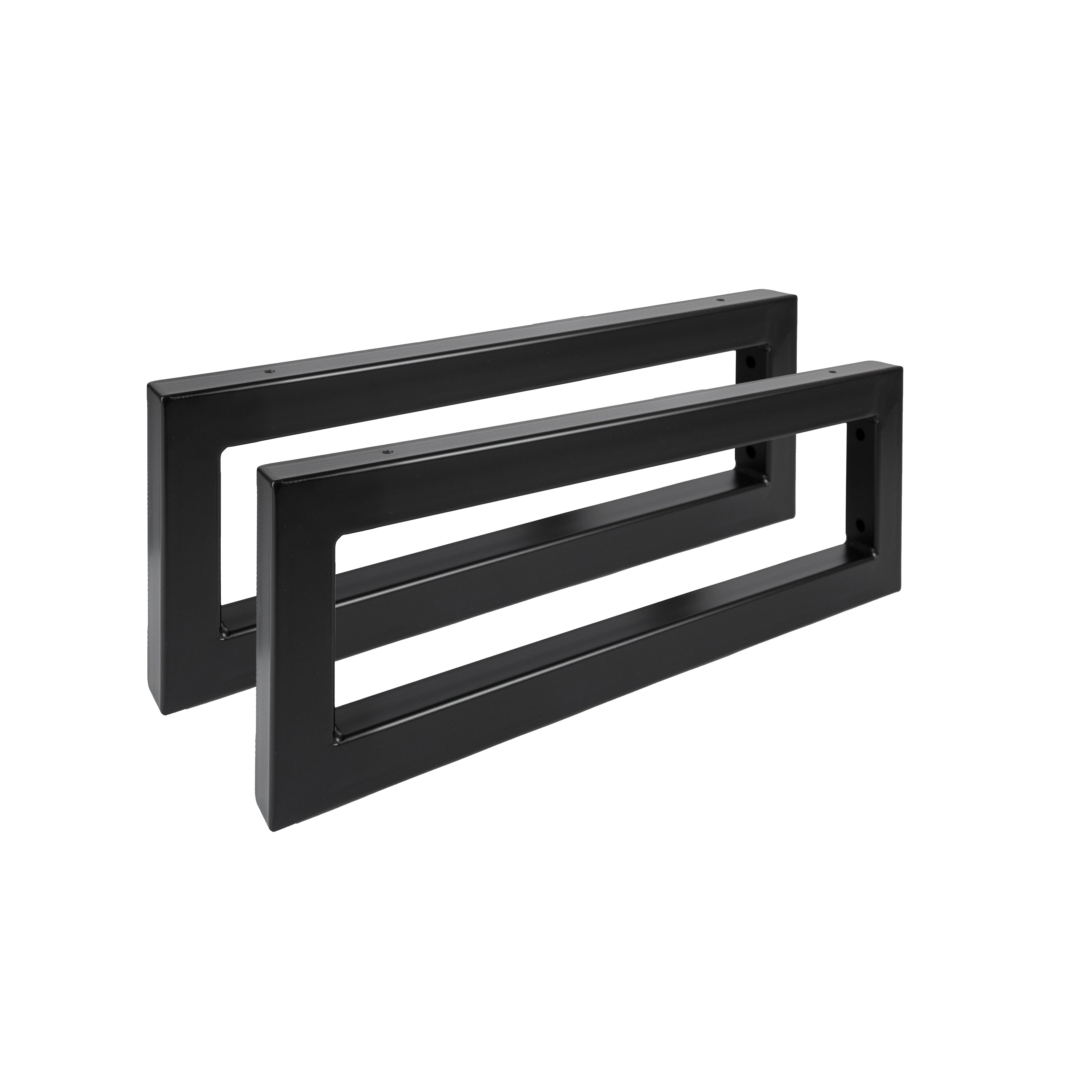Lot de 2 consoles murales RECHTECK