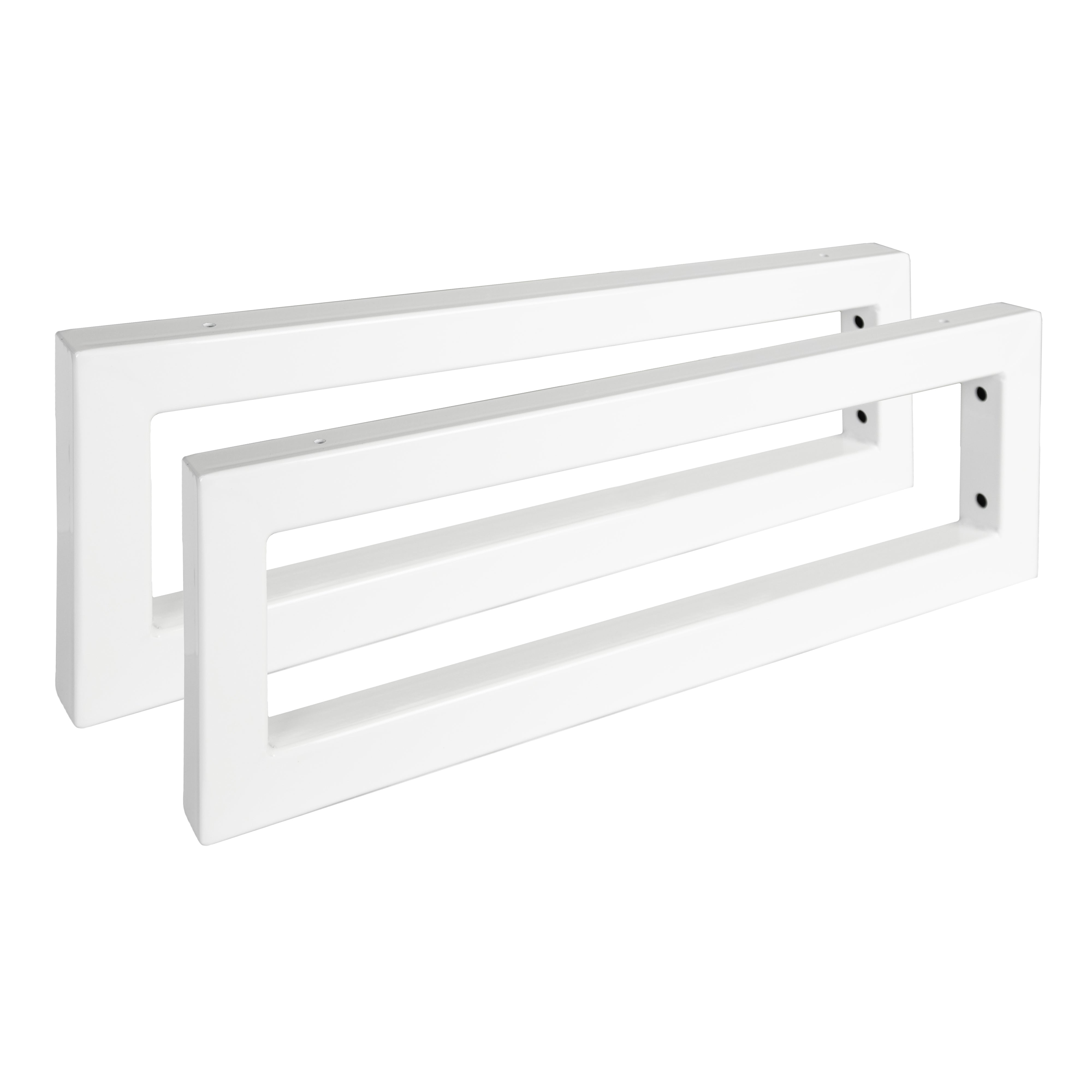 Lot de 2 consoles murales RECHTECK