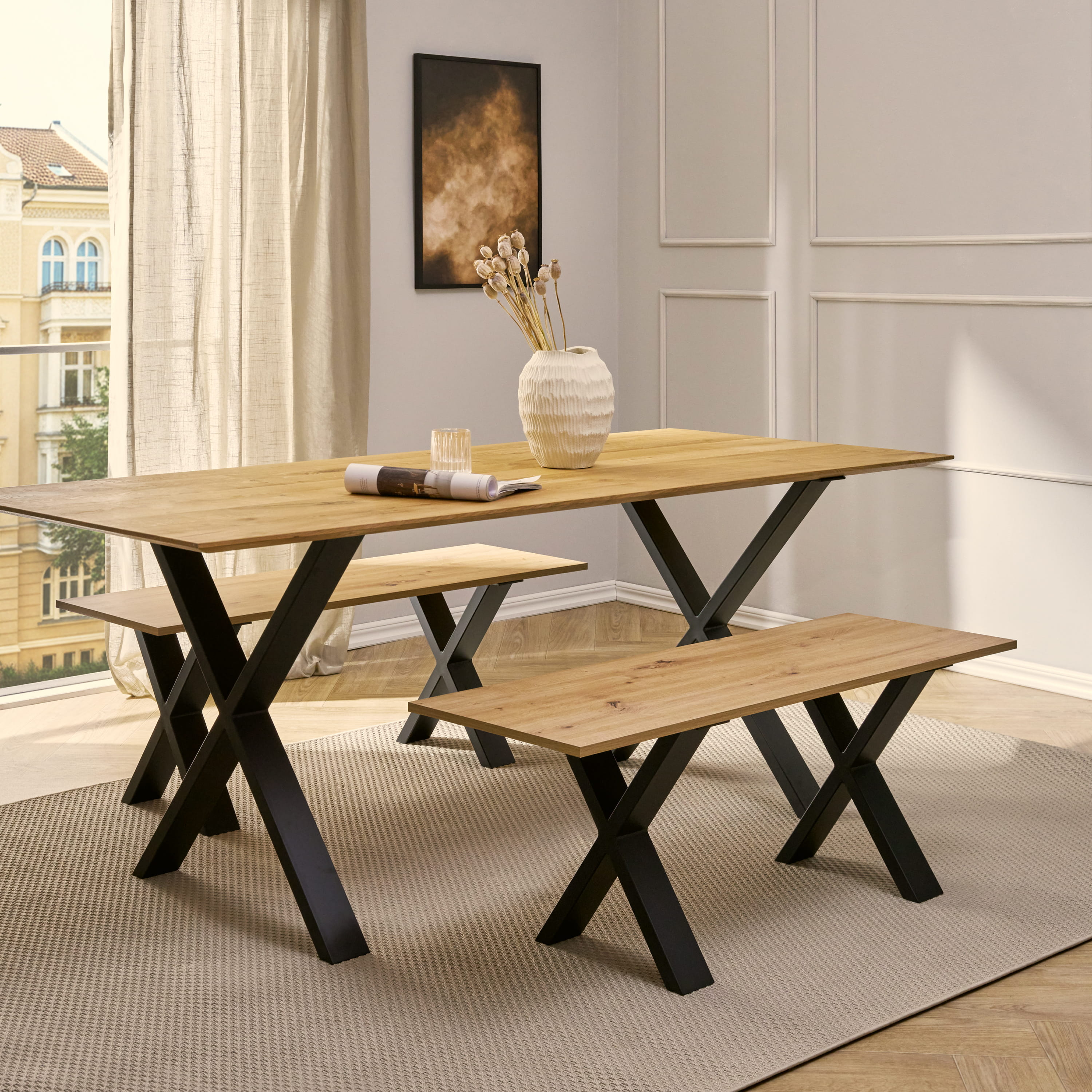 Lot de 2 patins pour meubles X-FORM