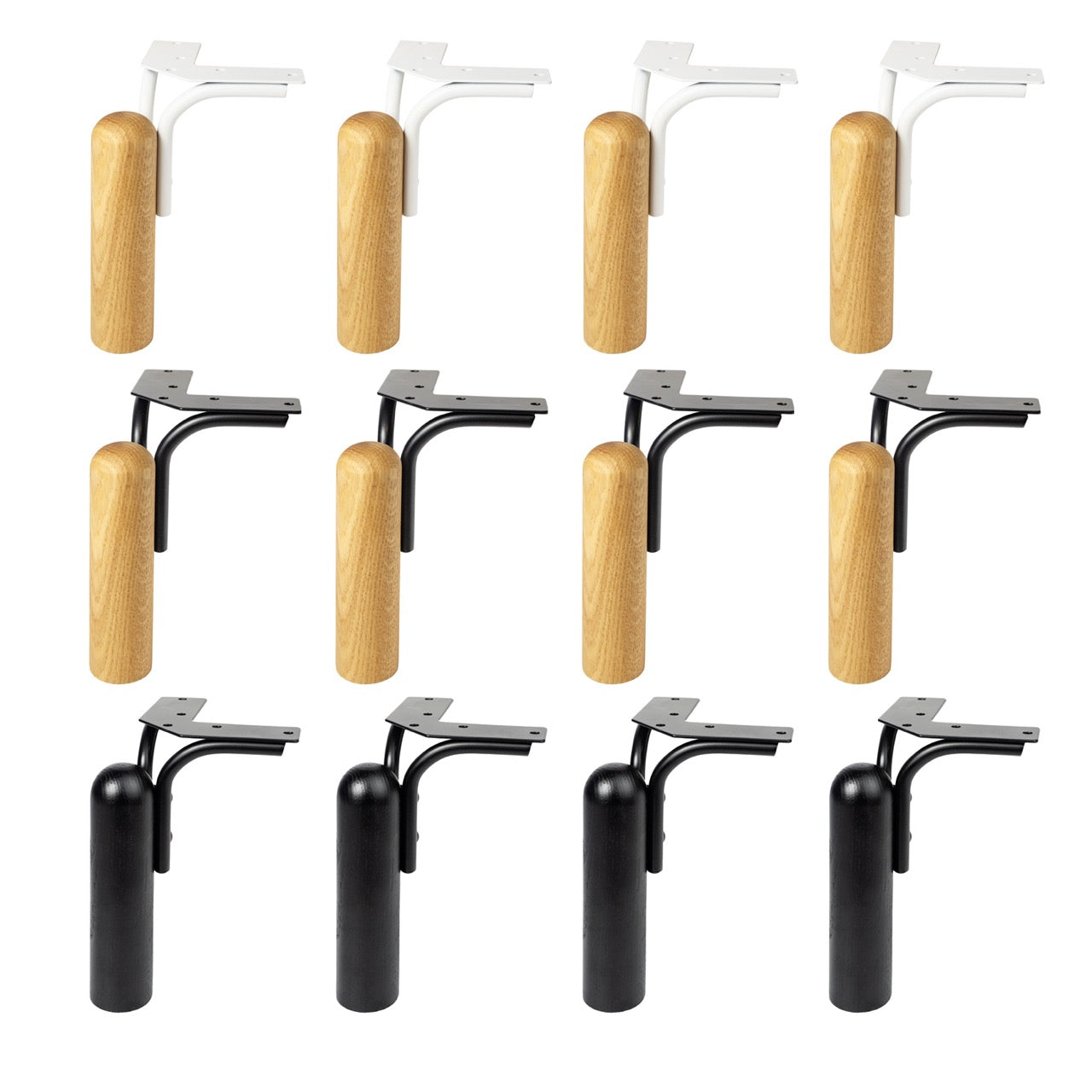 4er Set Möbelfüße OSKAR