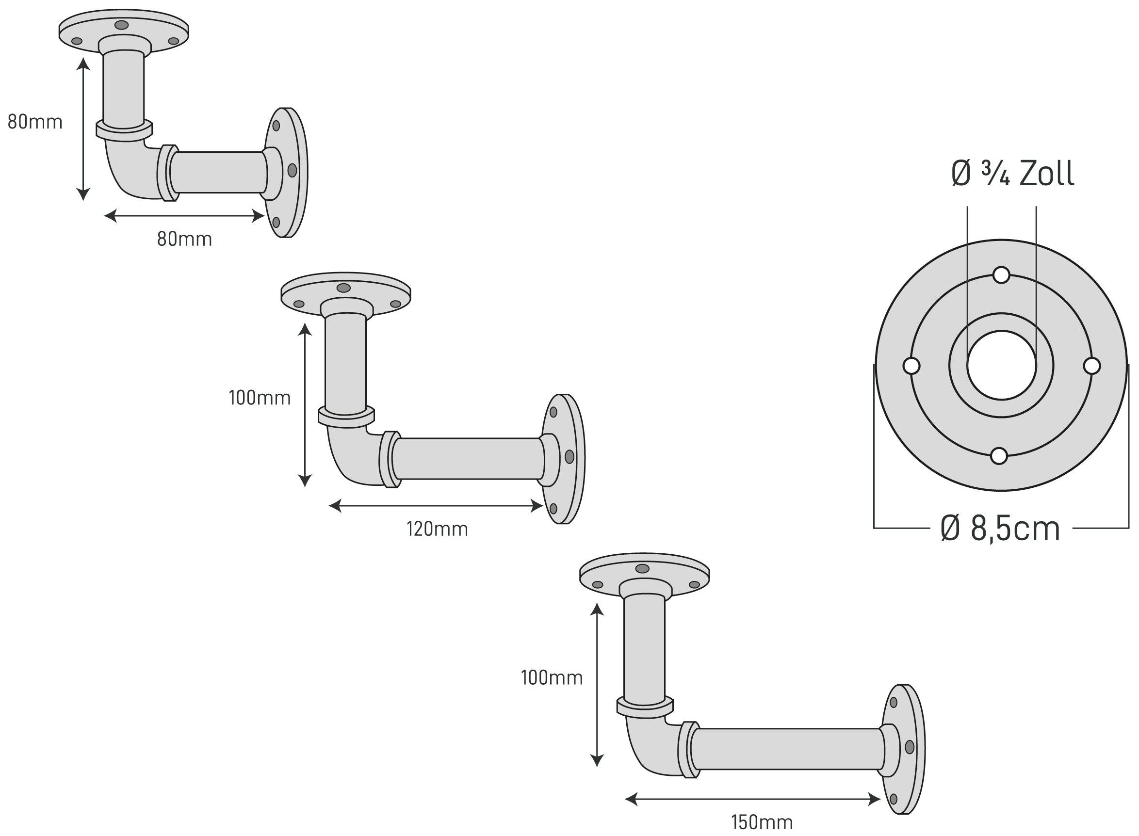 Les dimensions