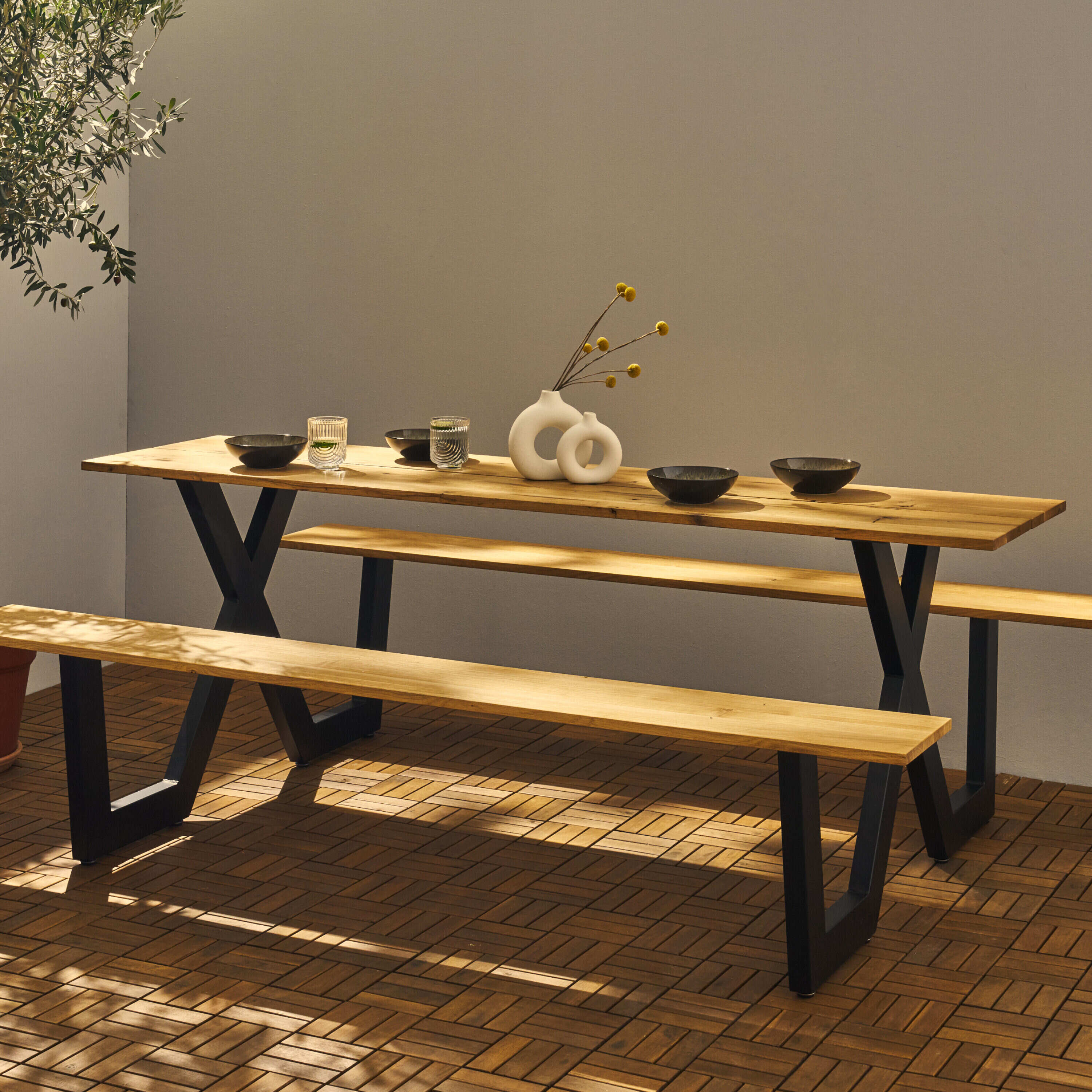 Set of 2 seats X-FORM