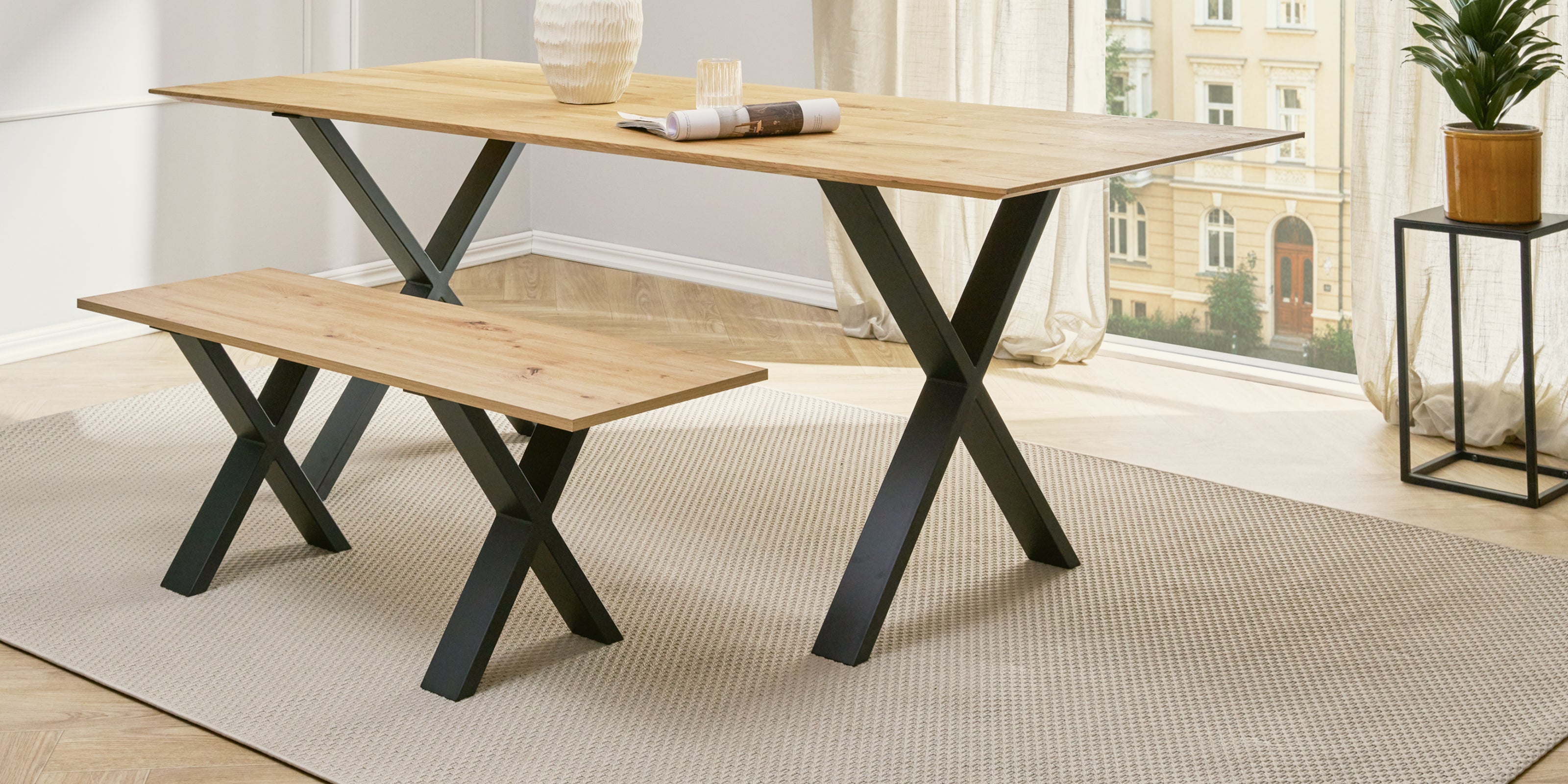 Câches de table et cadres de table