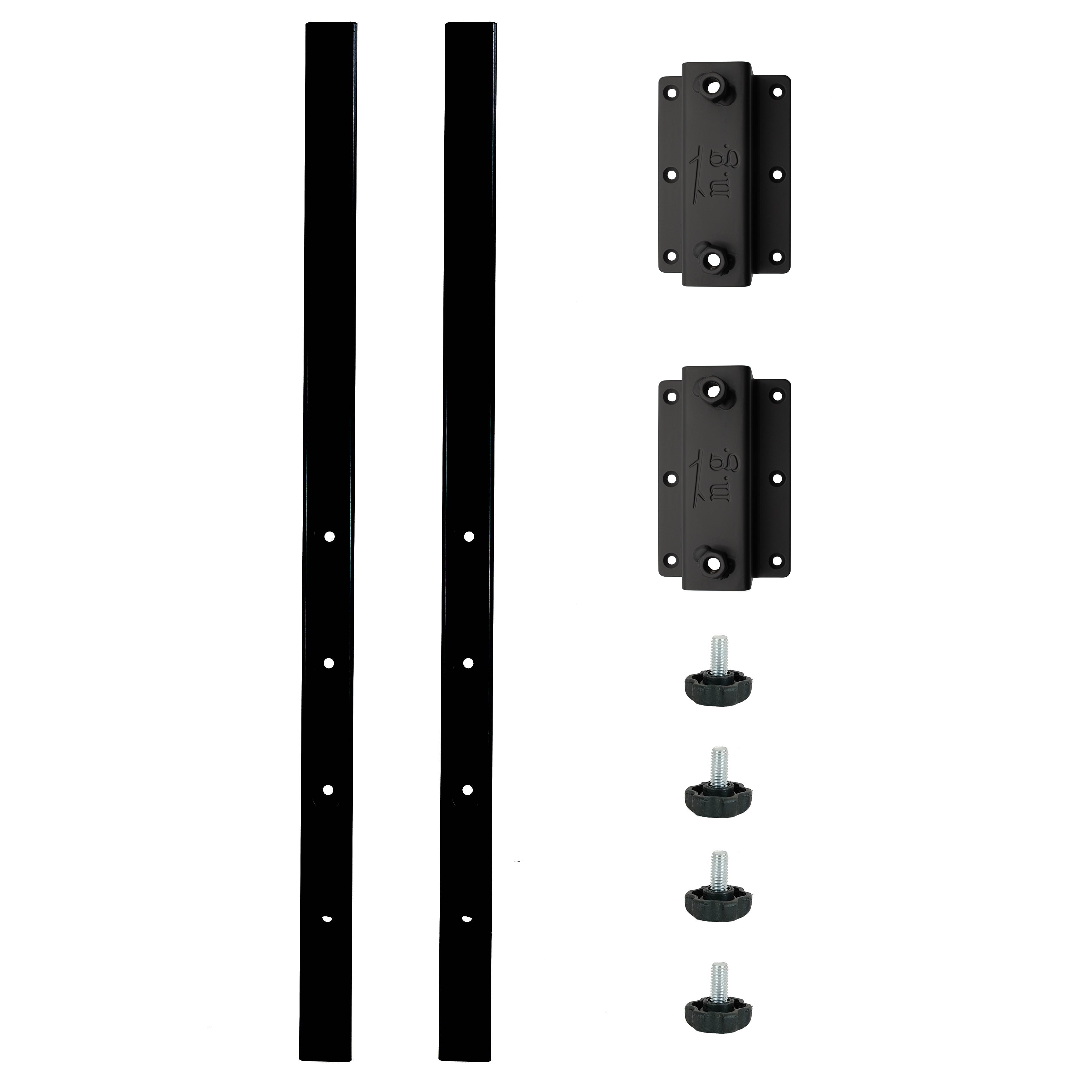 Lot de 2 rallonges de plateau de table