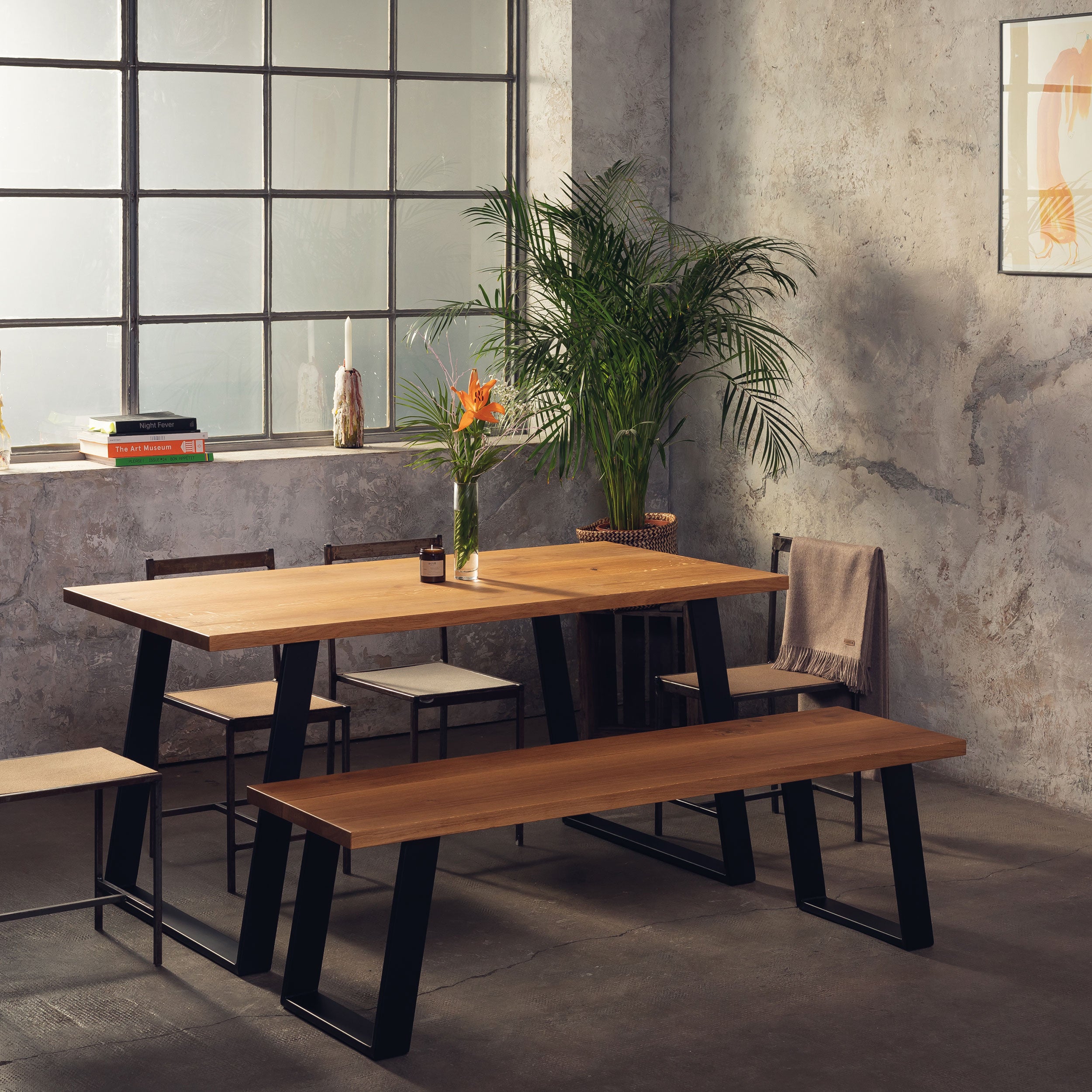 Set of 2 furniture runners 80GRAD