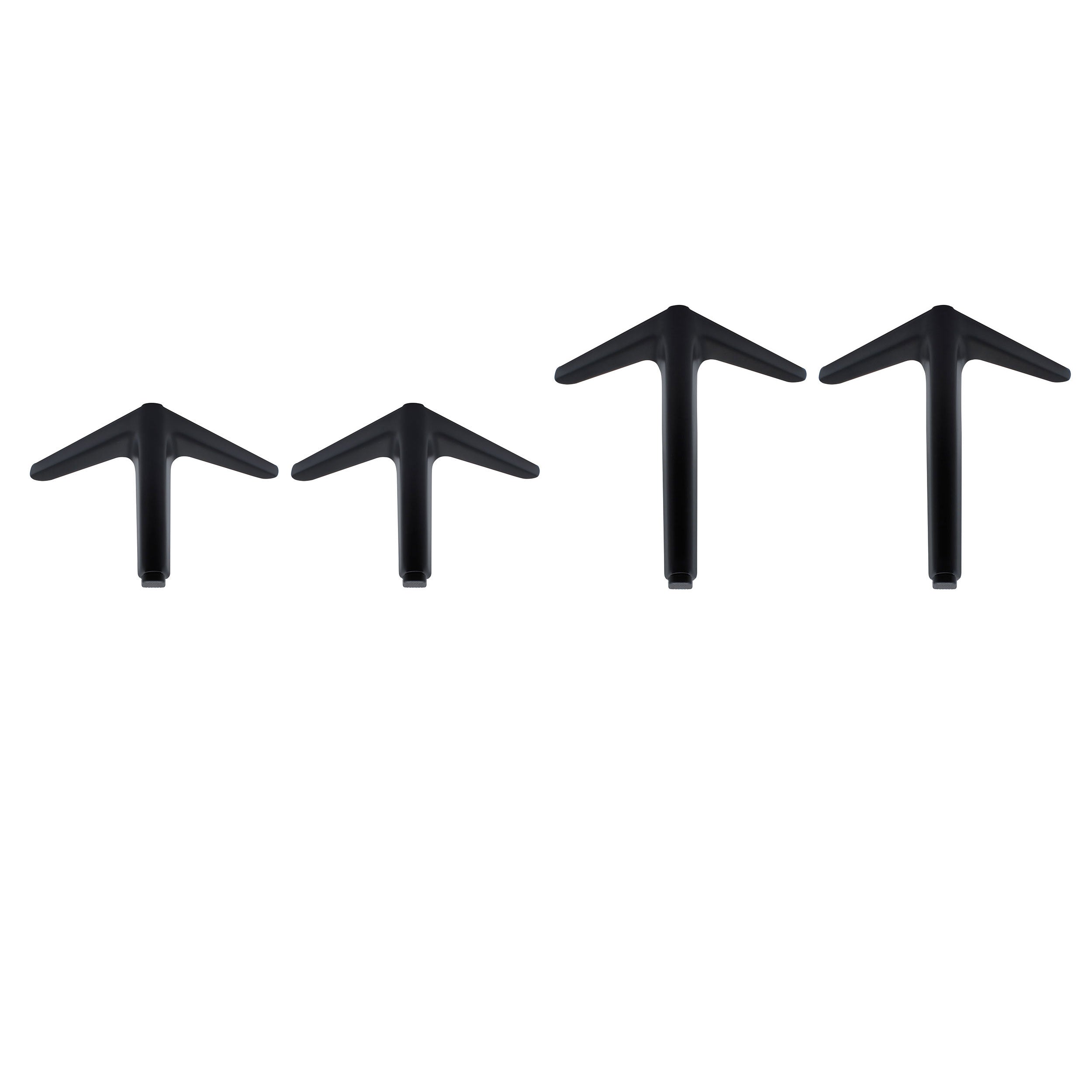 Lot de 4 pieds de meubles TRIANGLE