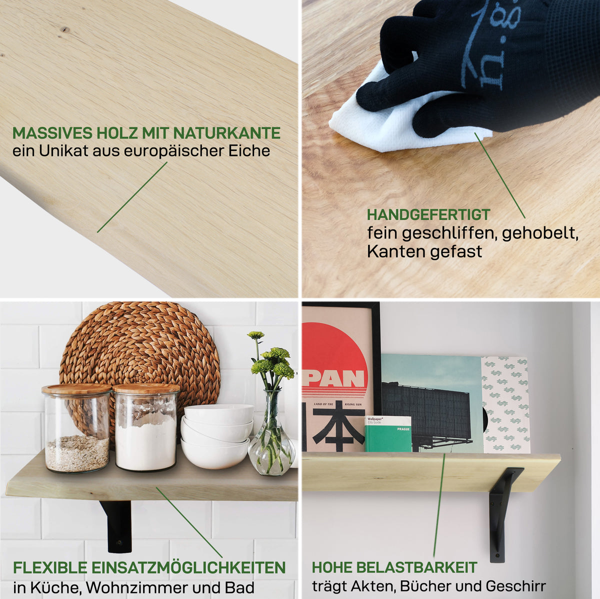 Regalboden LIVE EDGE