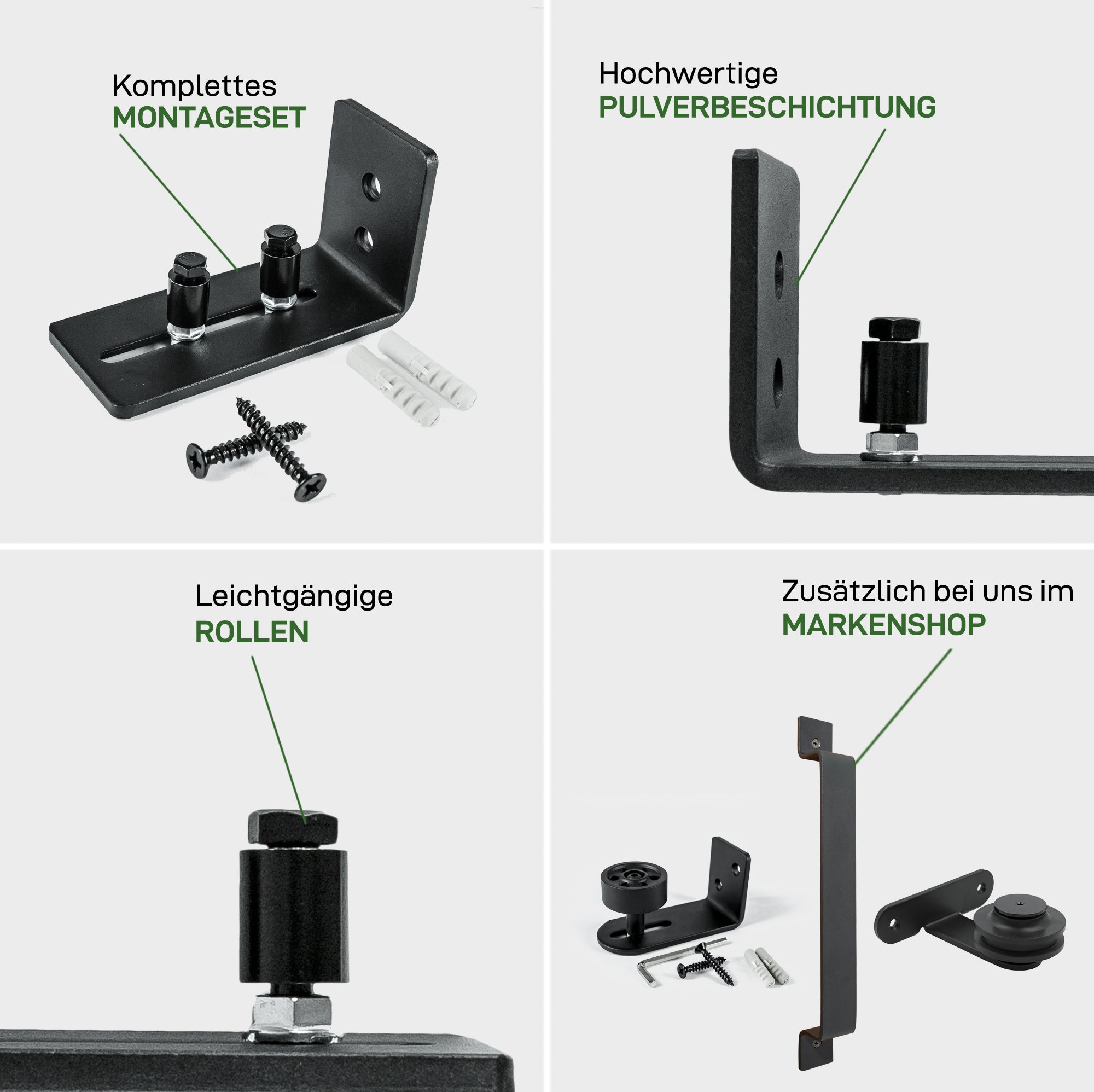 Système de porte coulissante GUIDE AU SOL