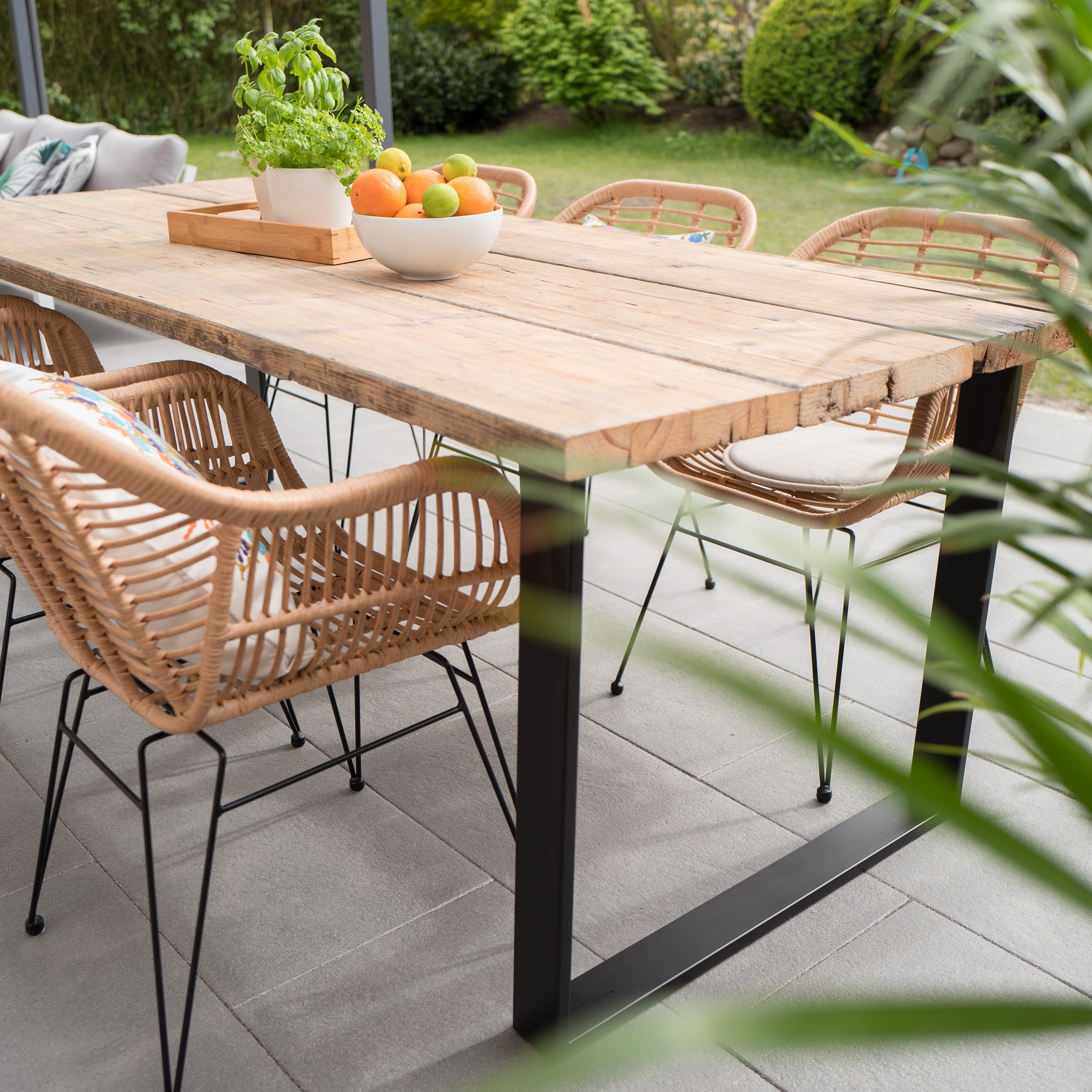 Set of 2 furniture runners RECHTECK