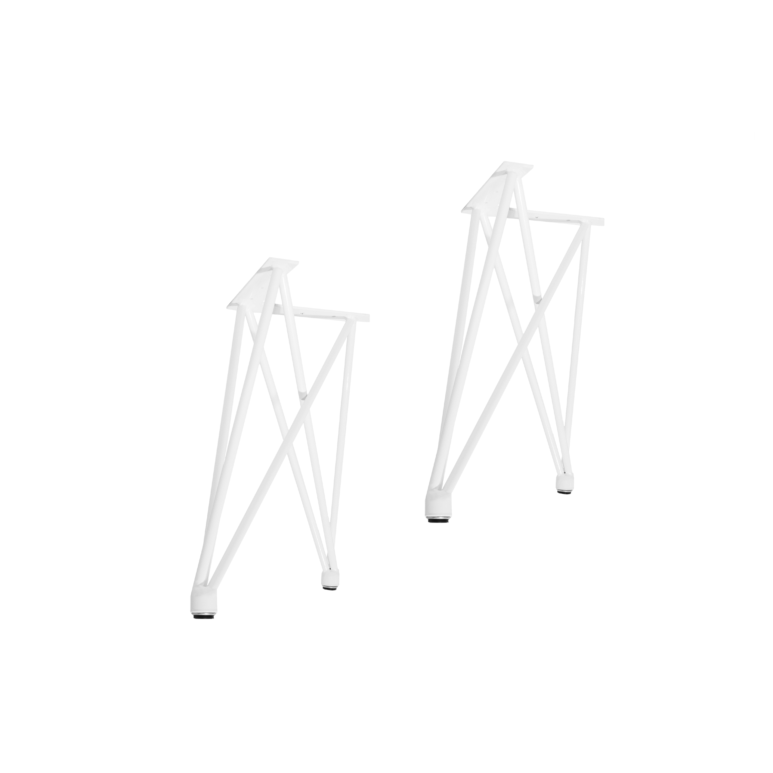 Lot de 2 piétements de table X ADJUSTABLE