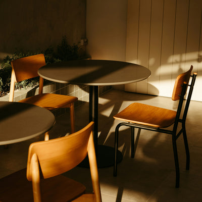 Piètement de table de bistrot SINGLE-RONDE