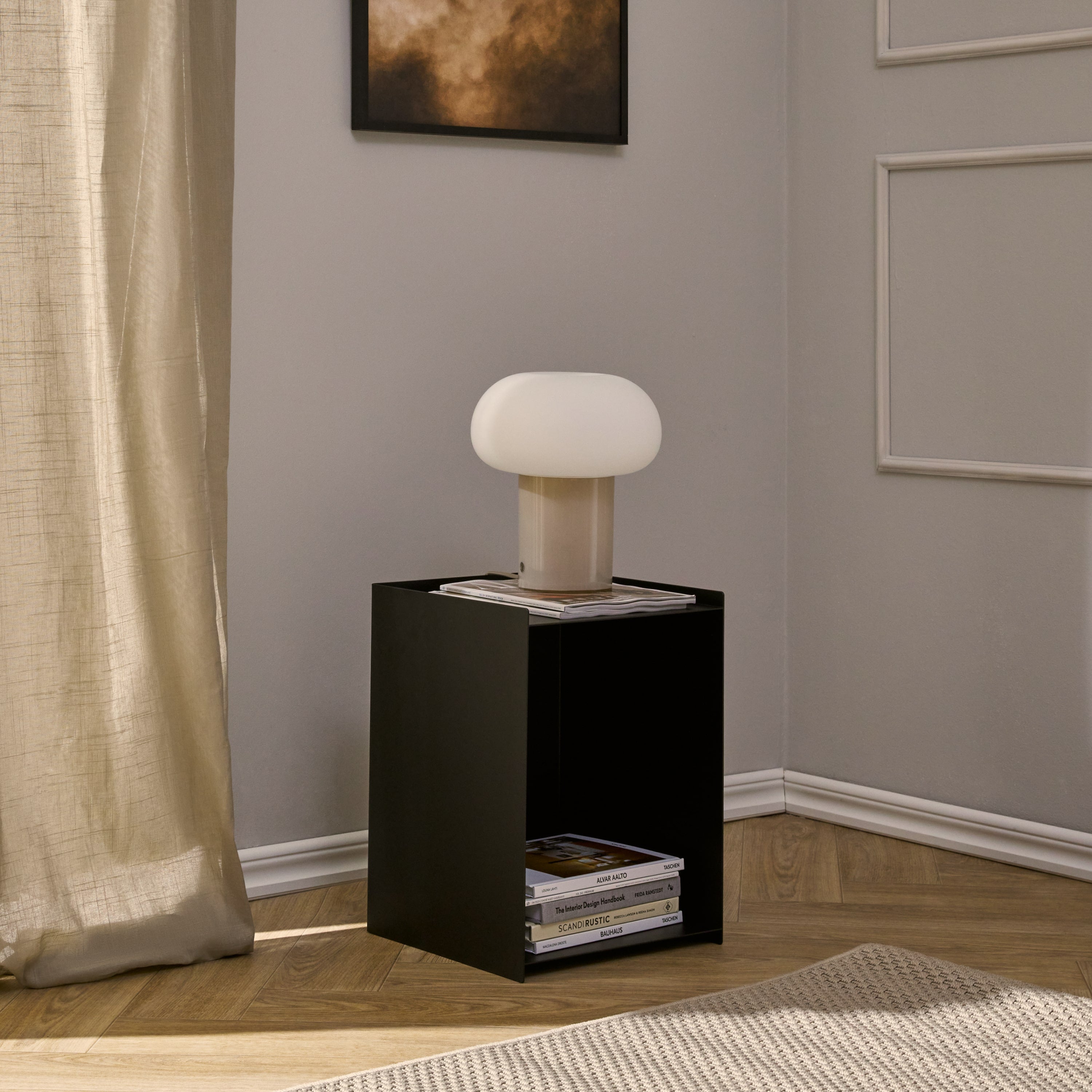 CUBOID bedside cabinet