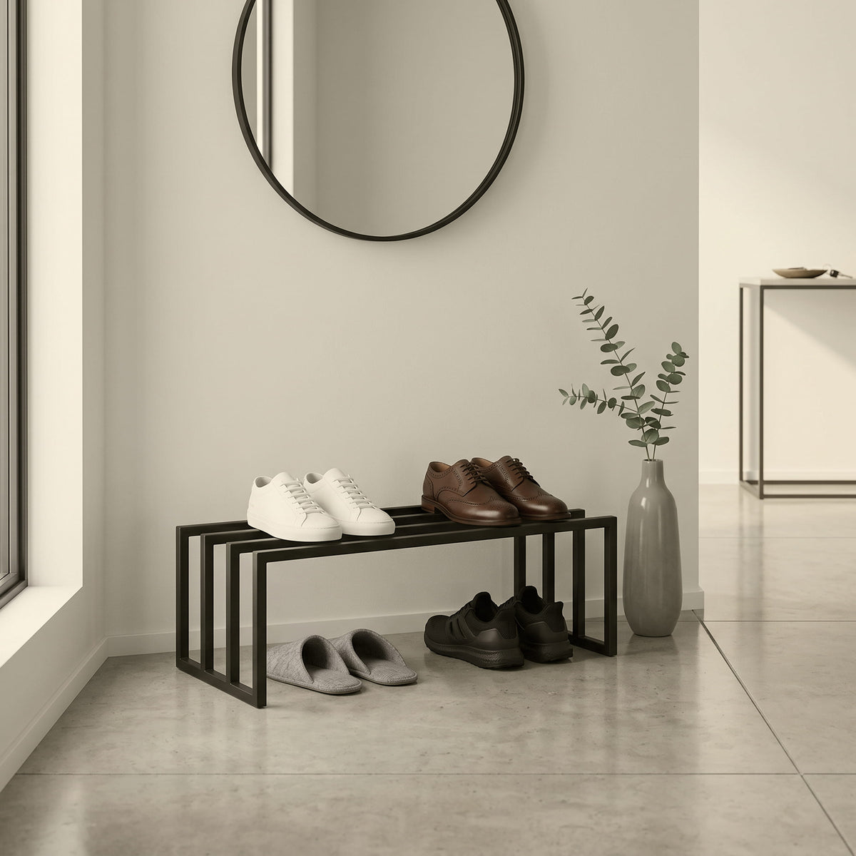 Shoe rack RECHTECK