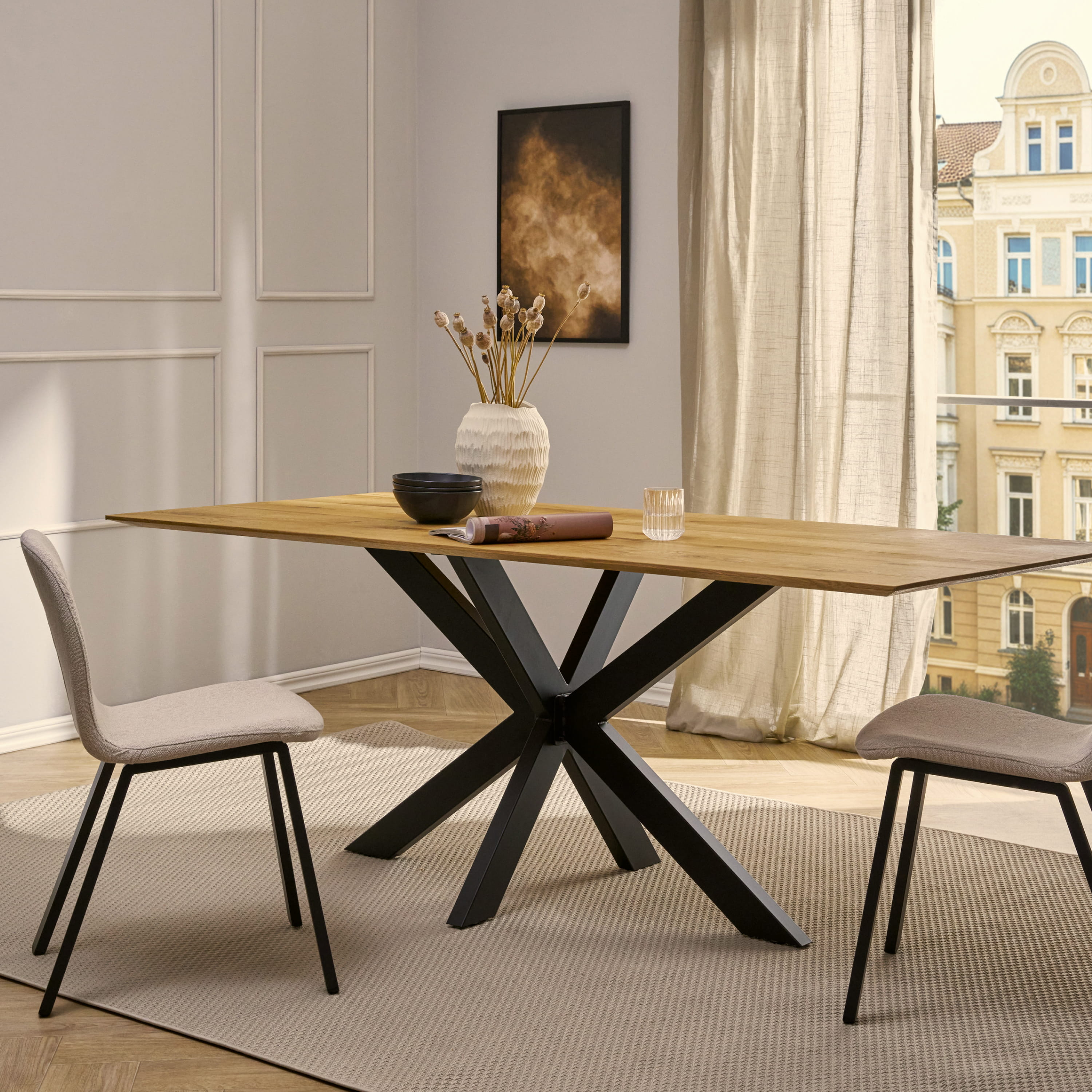 Piètement de table SPIDER