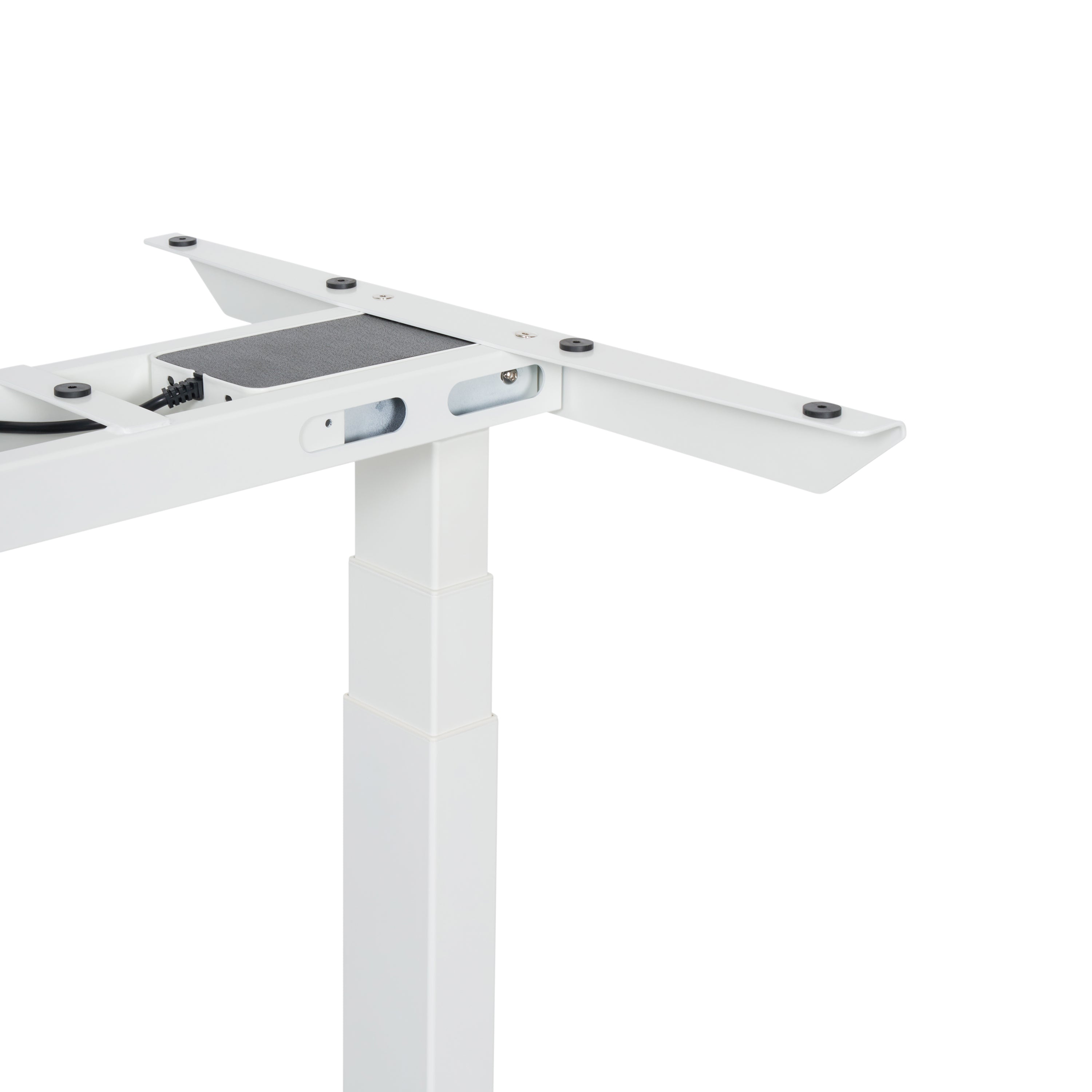 Height-adjustable table frame ECKIG