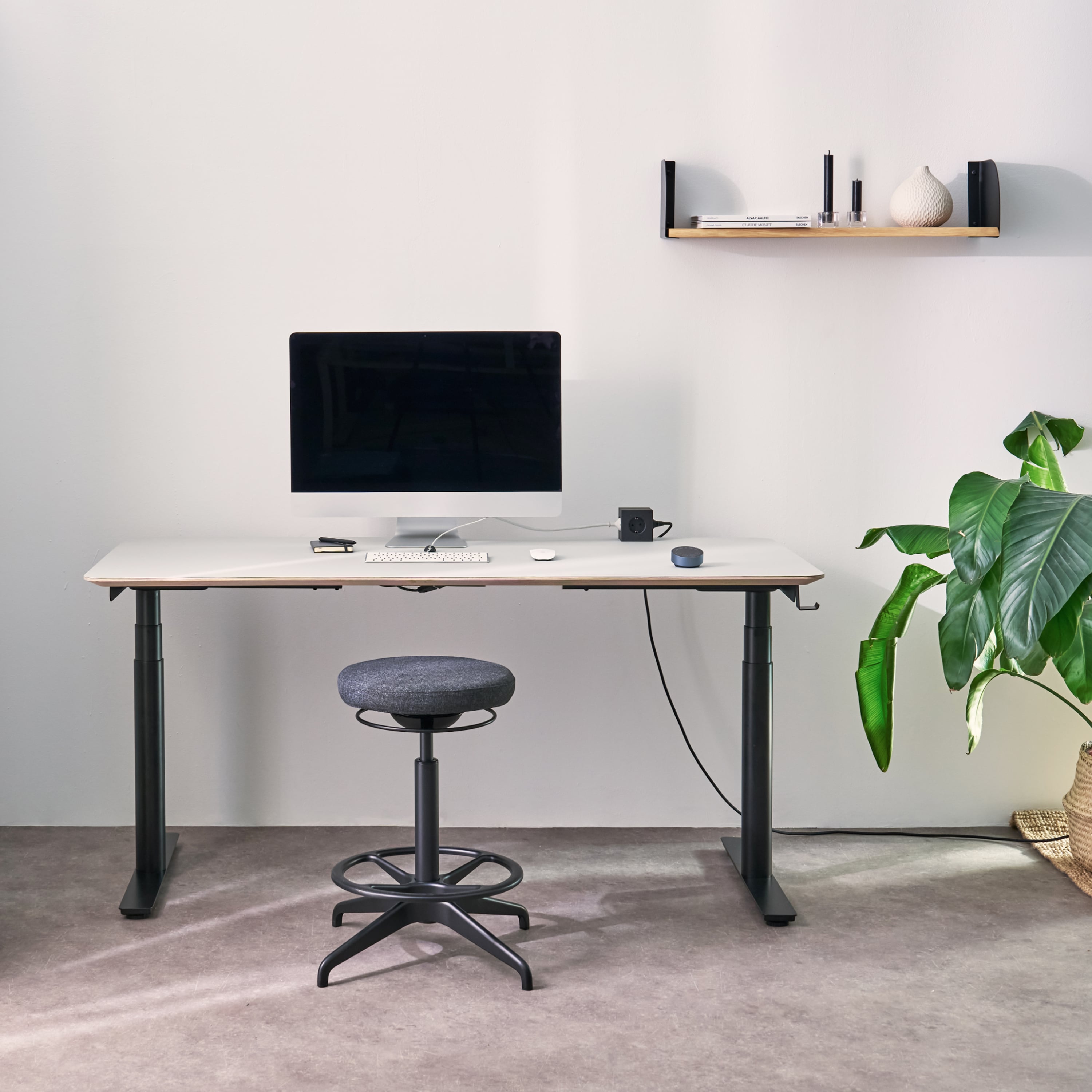 Piètement de table réglable en hauteur RONDE