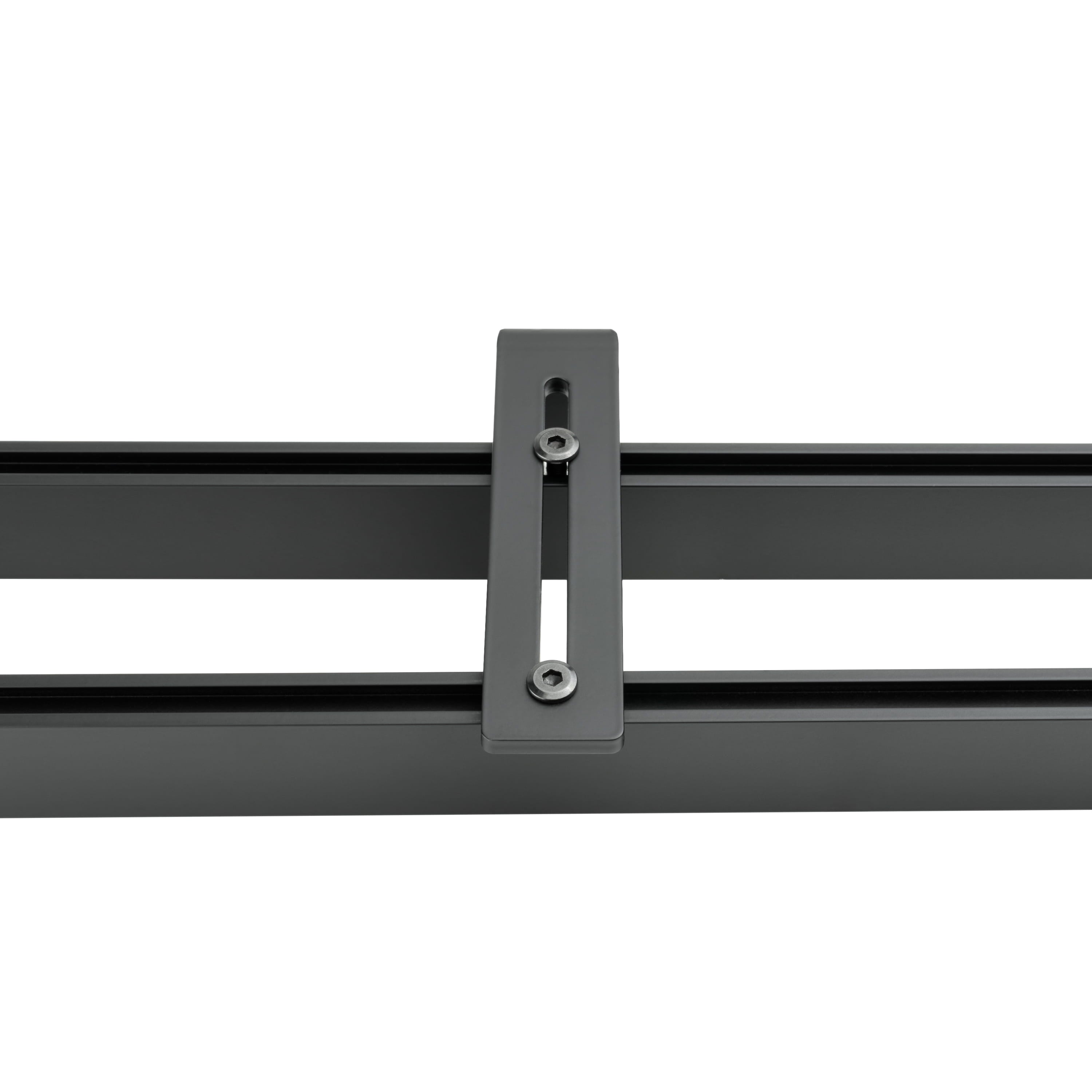 SQUARE Double-Track Curtain Rail