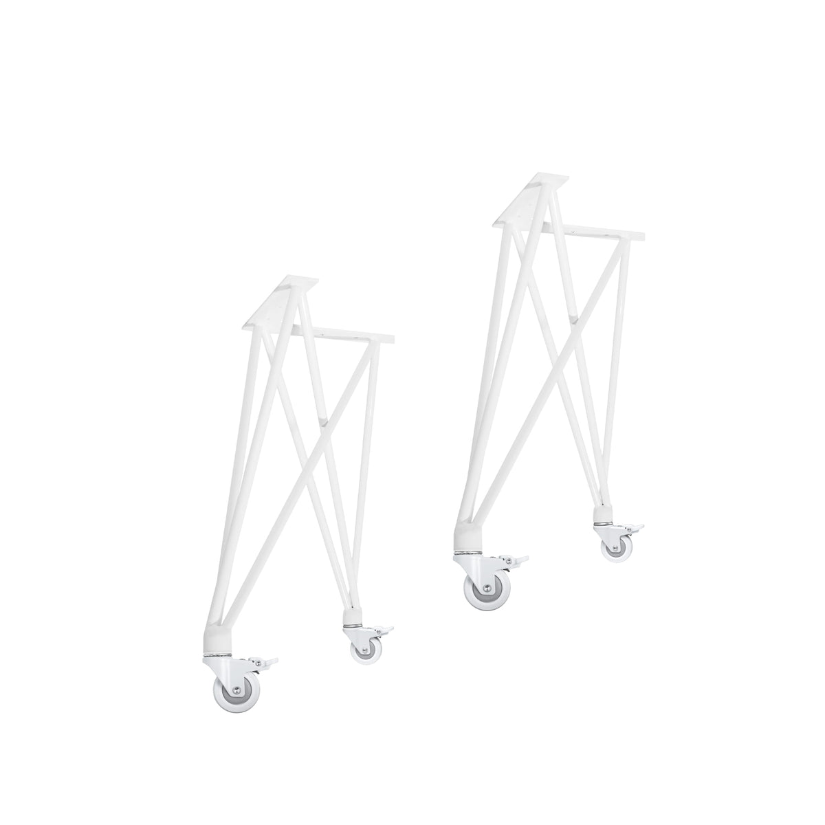 Lot de 2 piétements de table X ADJUSTABLE