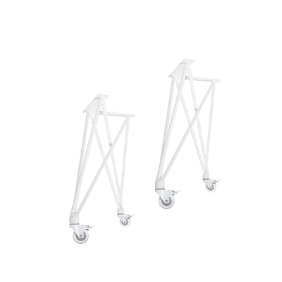 Lot de 2 piétements de table X ADJUSTABLE