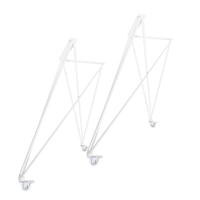 Lot de 2 piétements de table X ADJUSTABLE