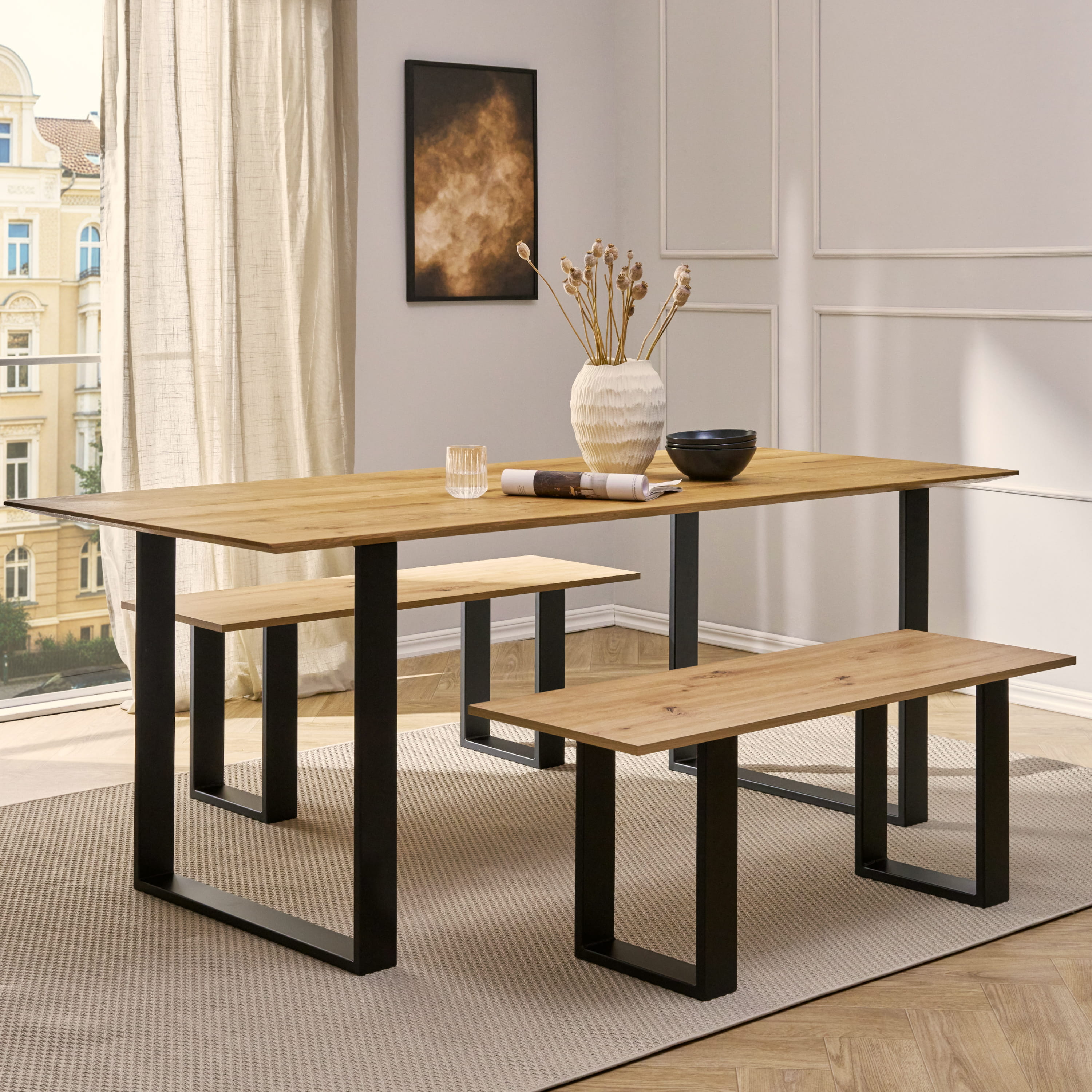 Lot de 2 patins pour meubles RECHTECK