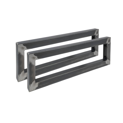 Lot de 2 consoles murales RECHTECK