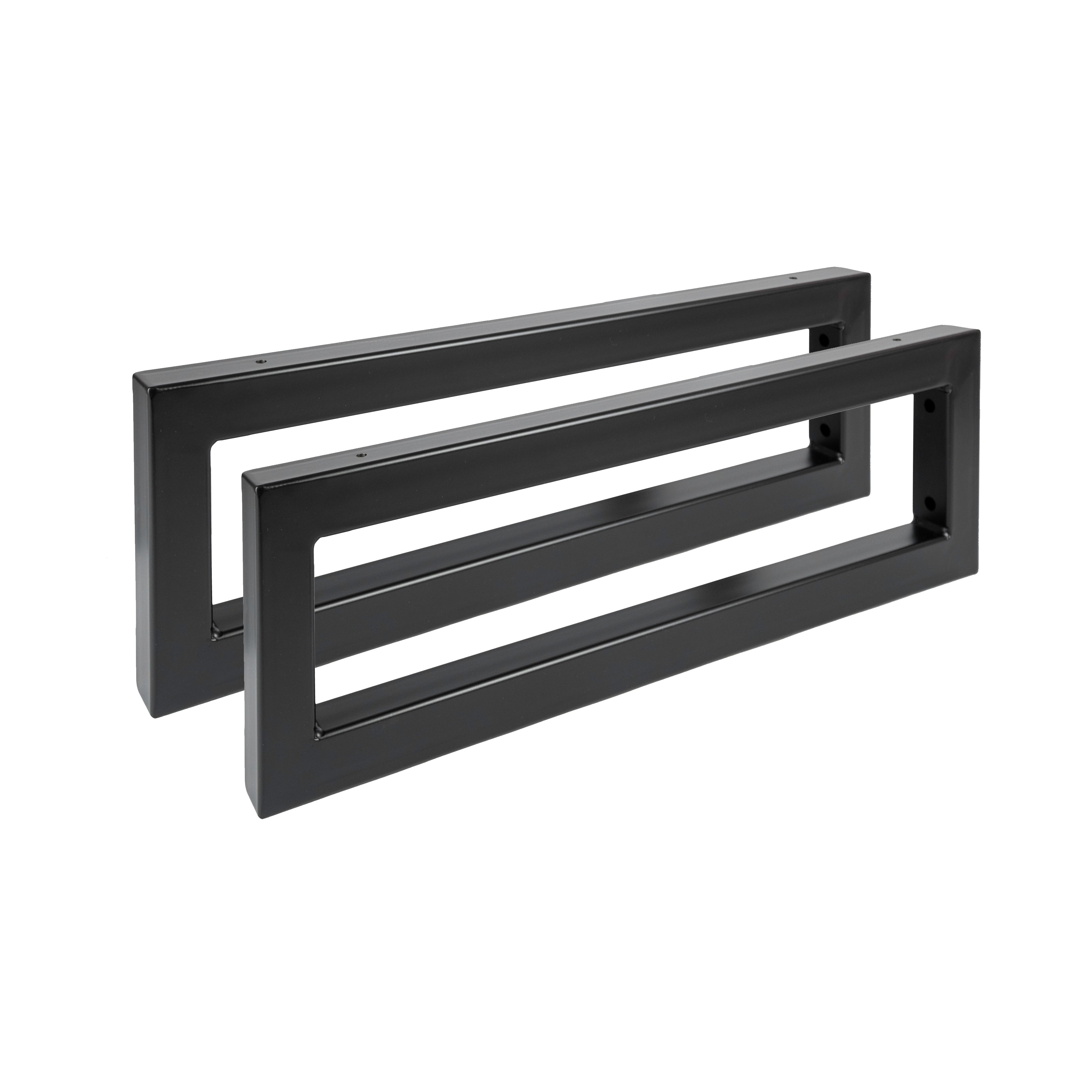 Lot de 2 consoles murales RECHTECK