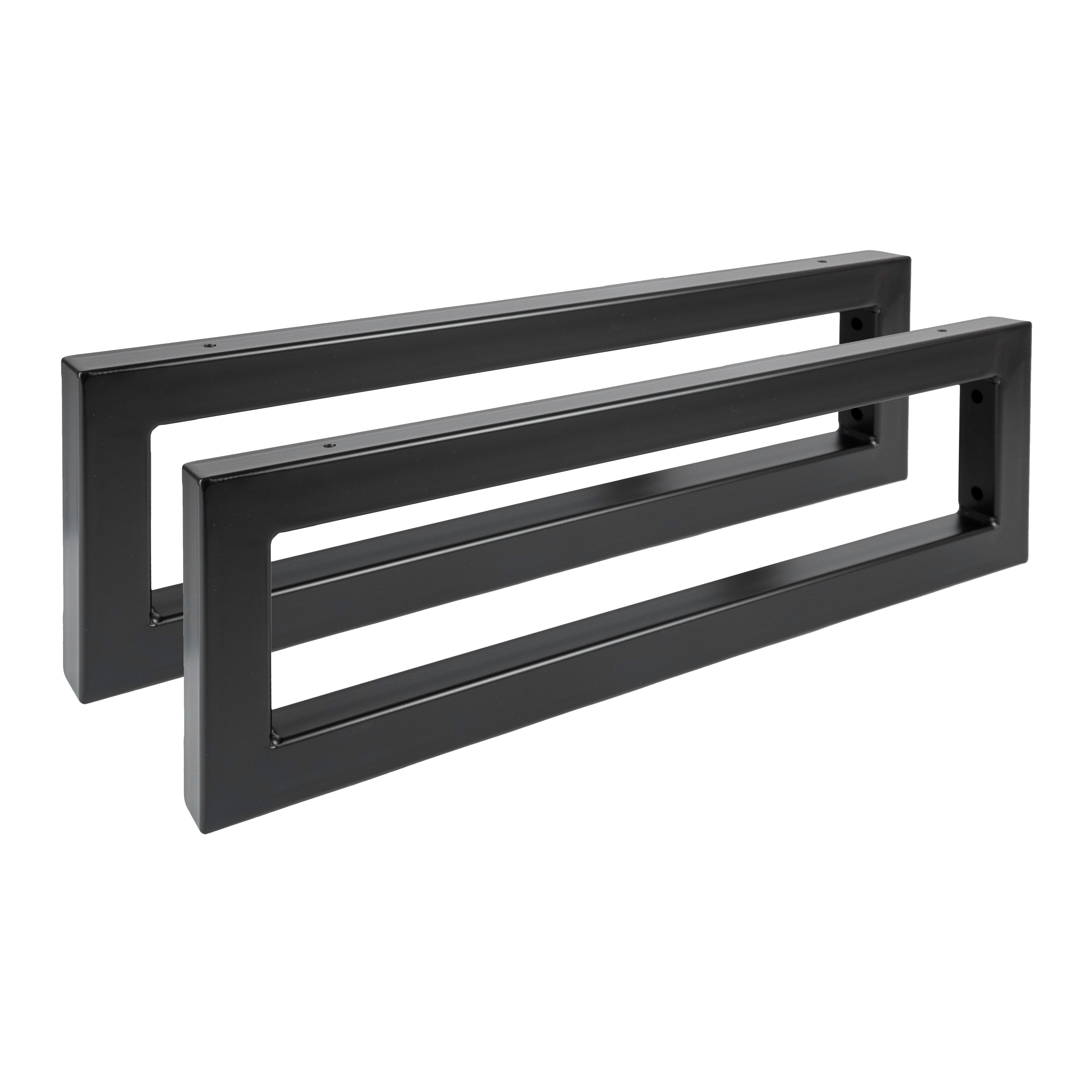 Lot de 2 consoles murales RECHTECK