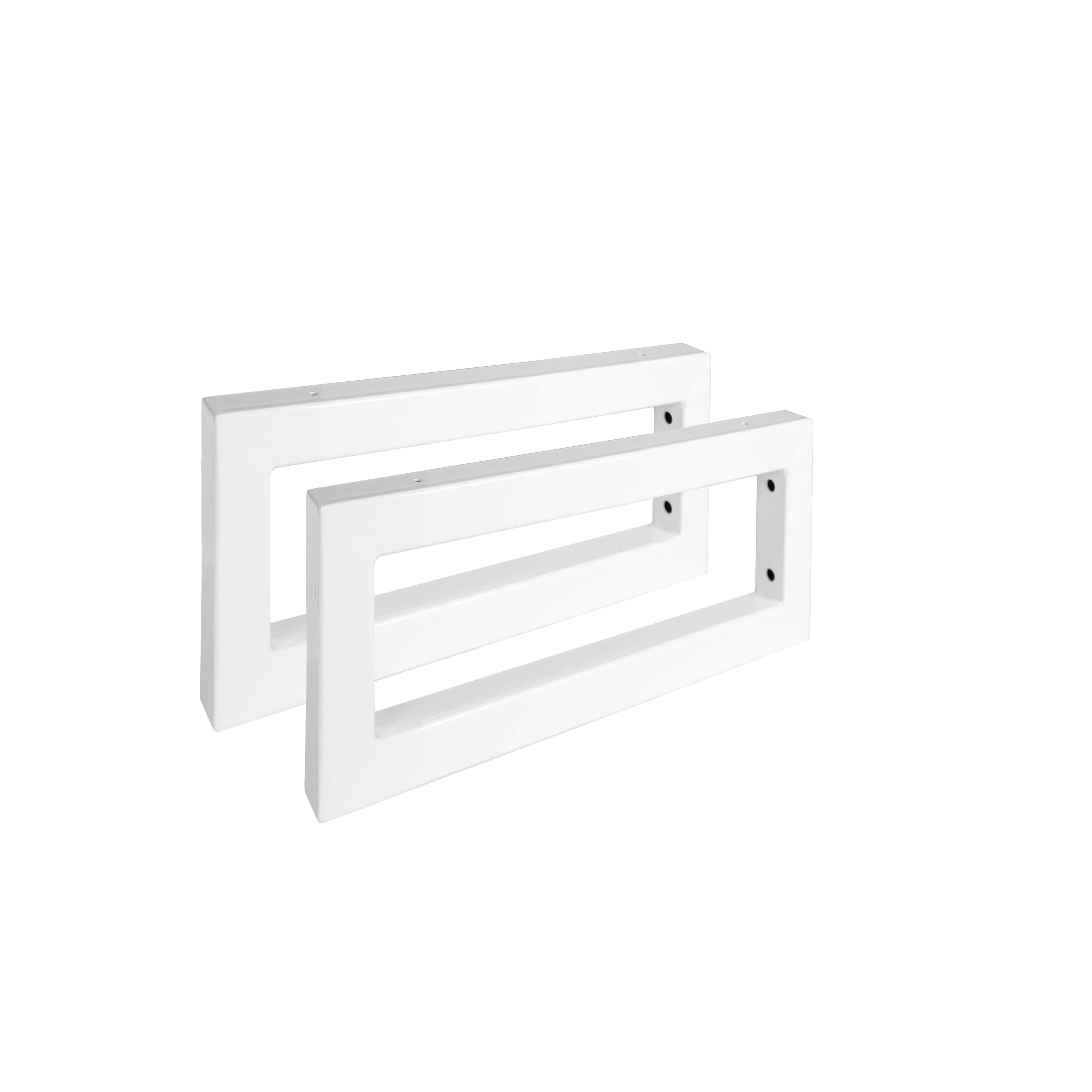 Lot de 2 consoles murales RECHTECK