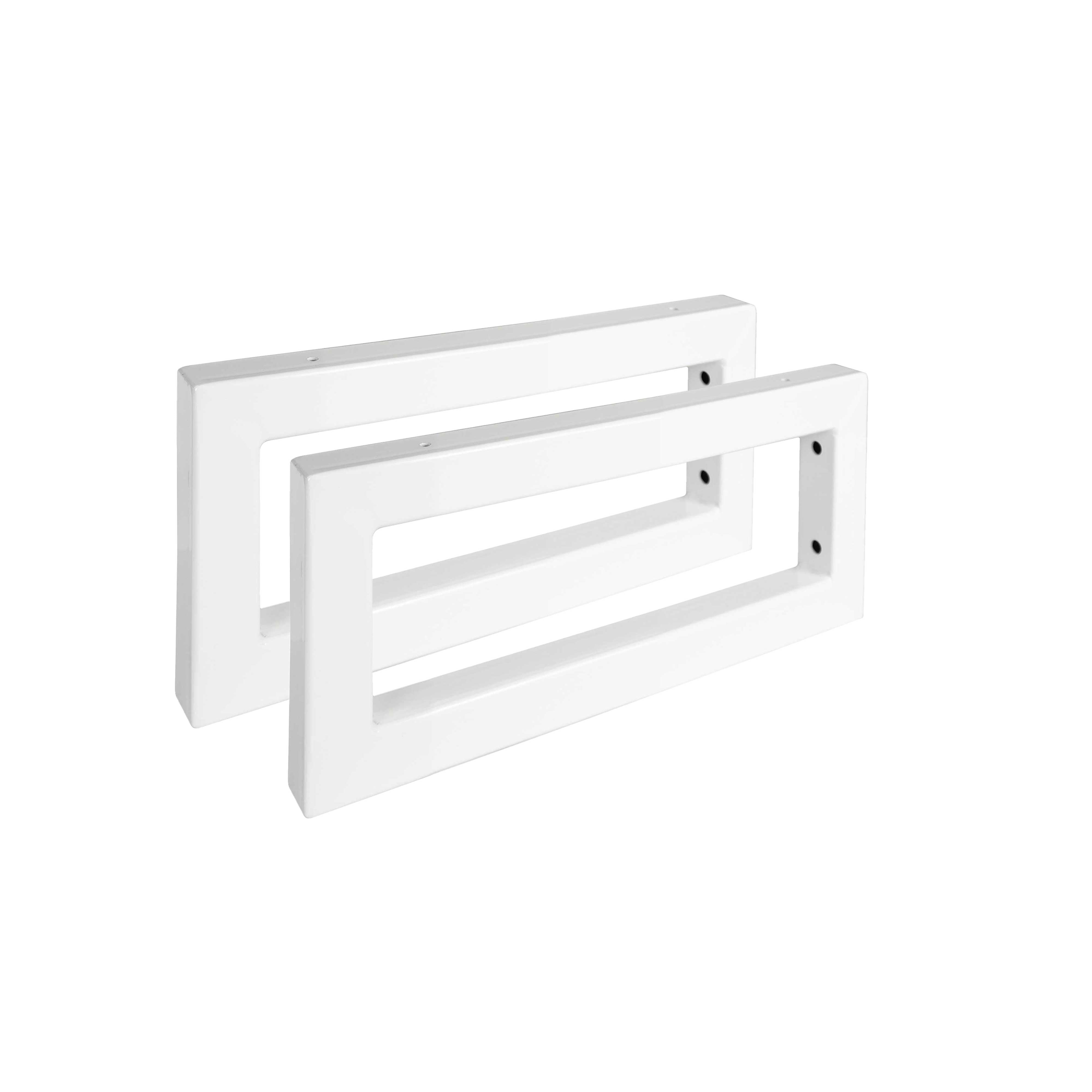 Lot de 2 consoles murales RECHTECK