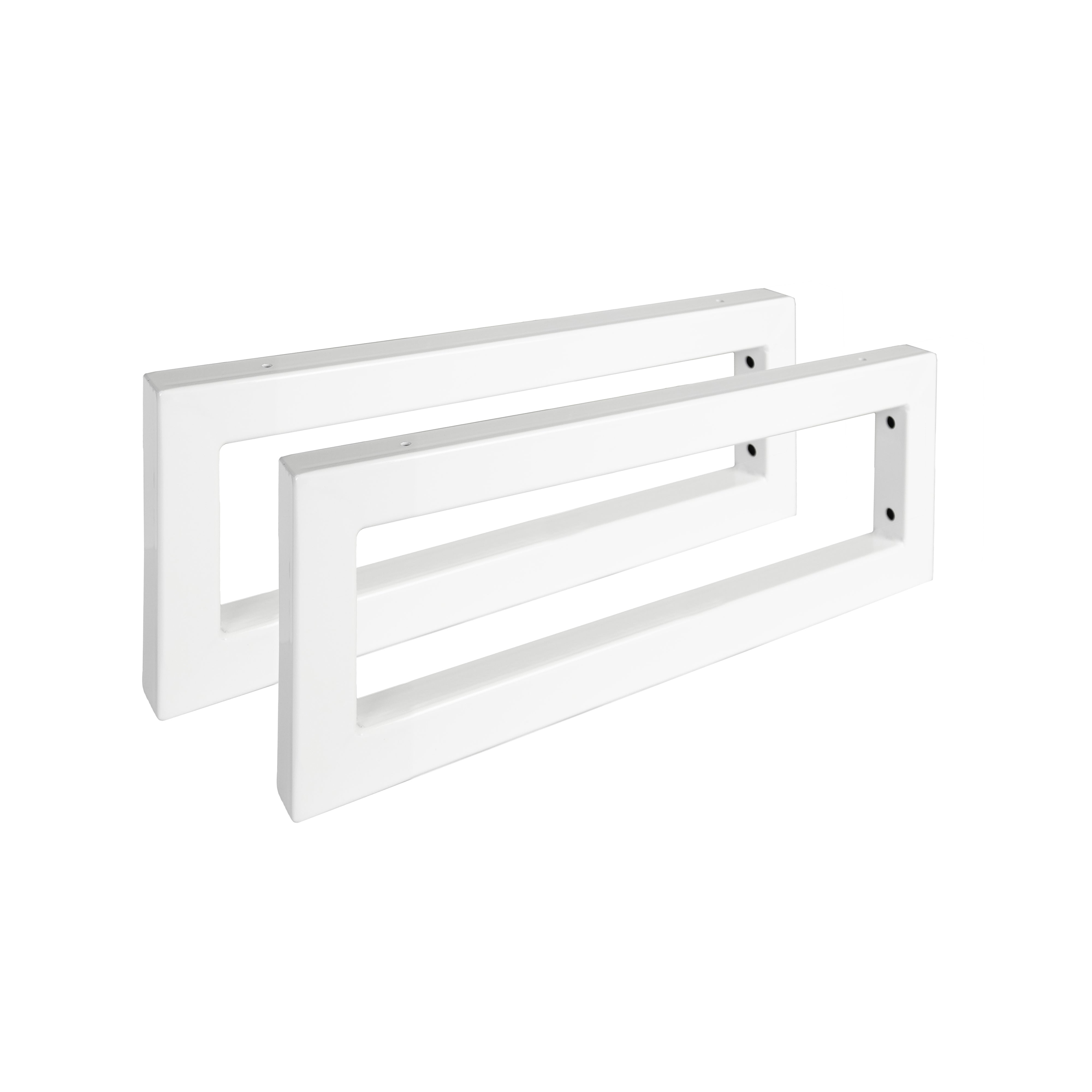 Lot de 2 consoles murales RECHTECK