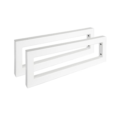 Lot de 2 consoles murales RECHTECK