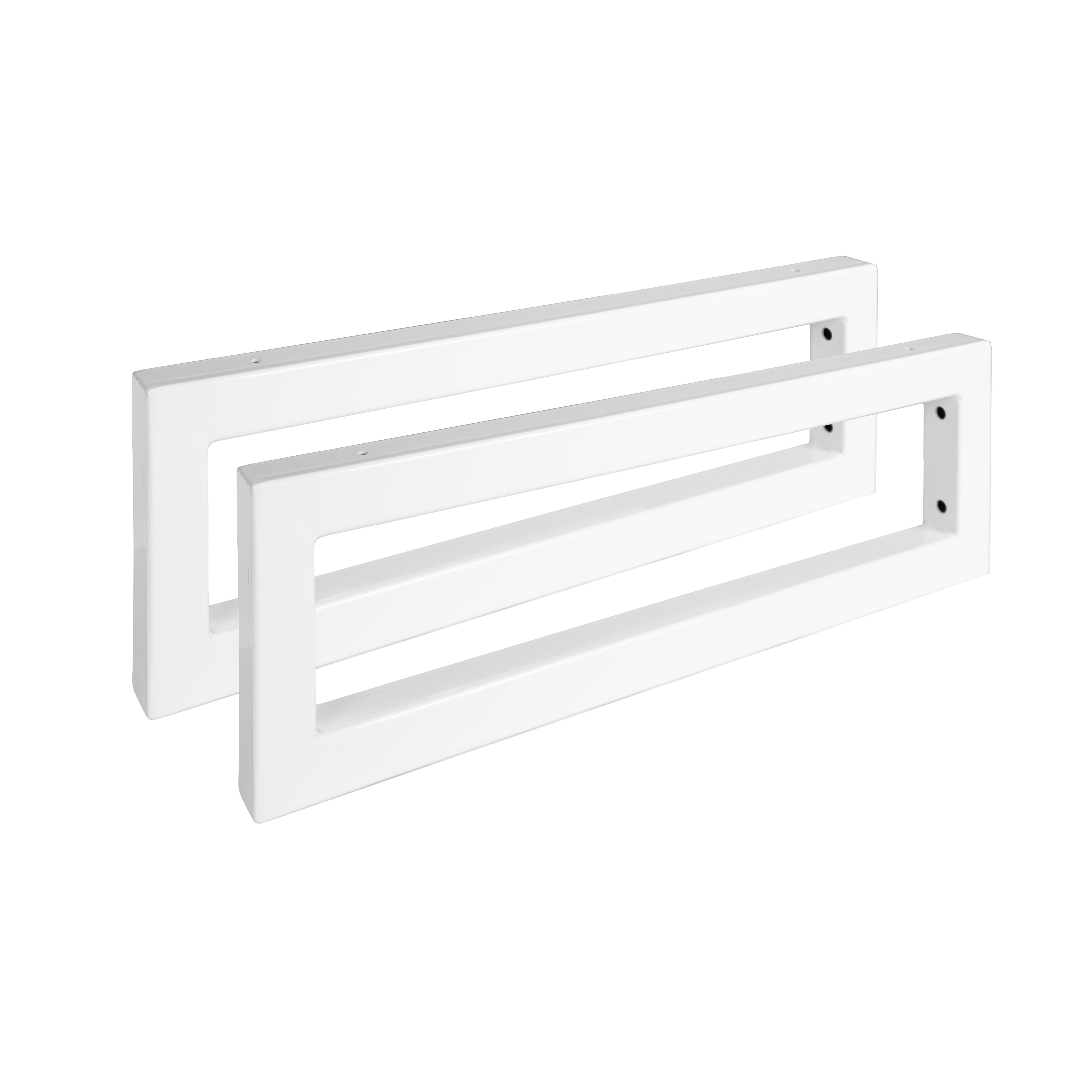 Lot de 2 consoles murales RECHTECK