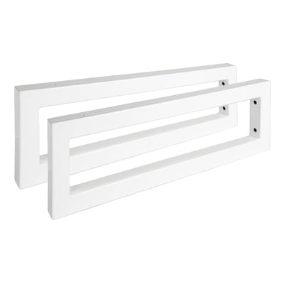Lot de 2 consoles murales RECHTECK