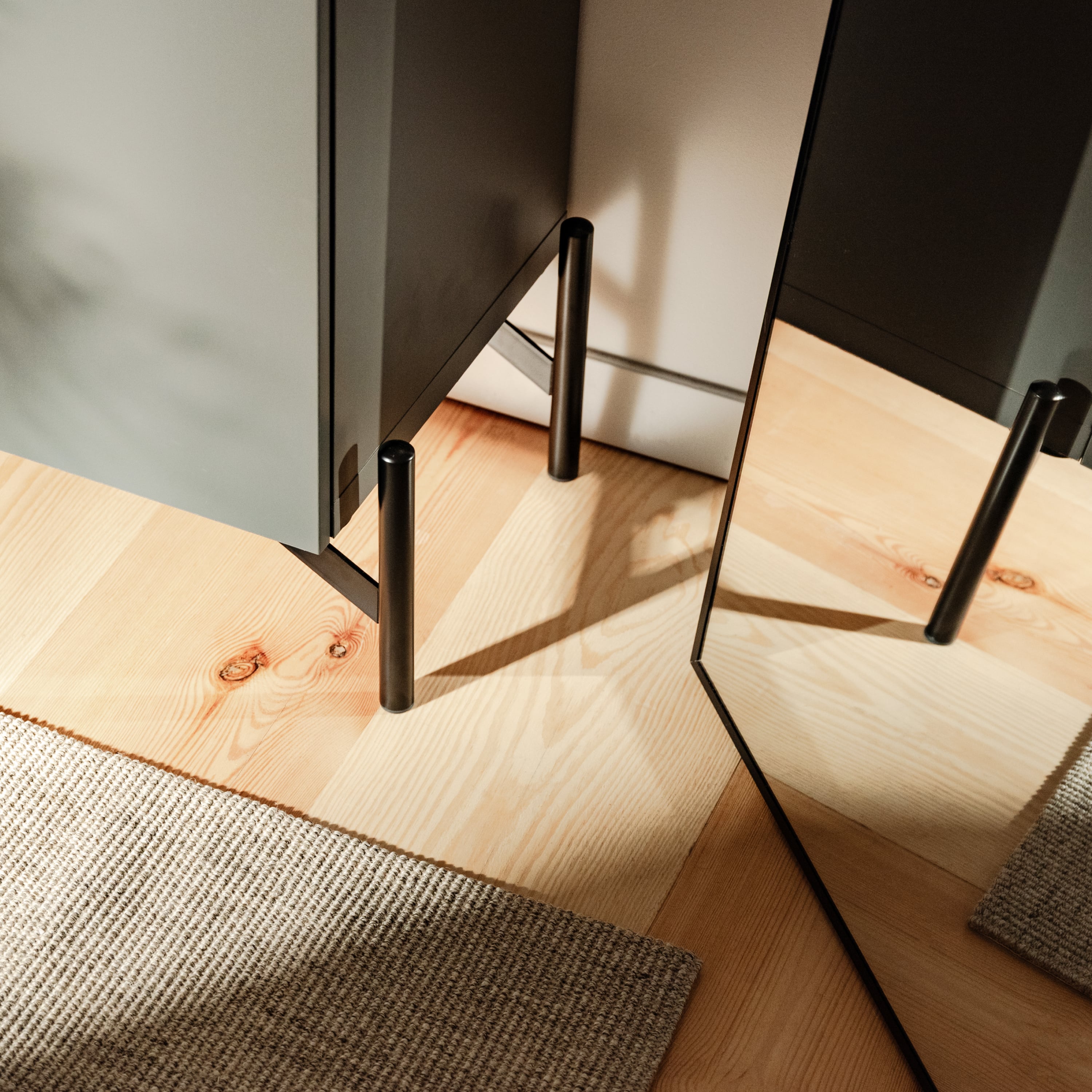 Lot de 4 pieds de meuble ERNST