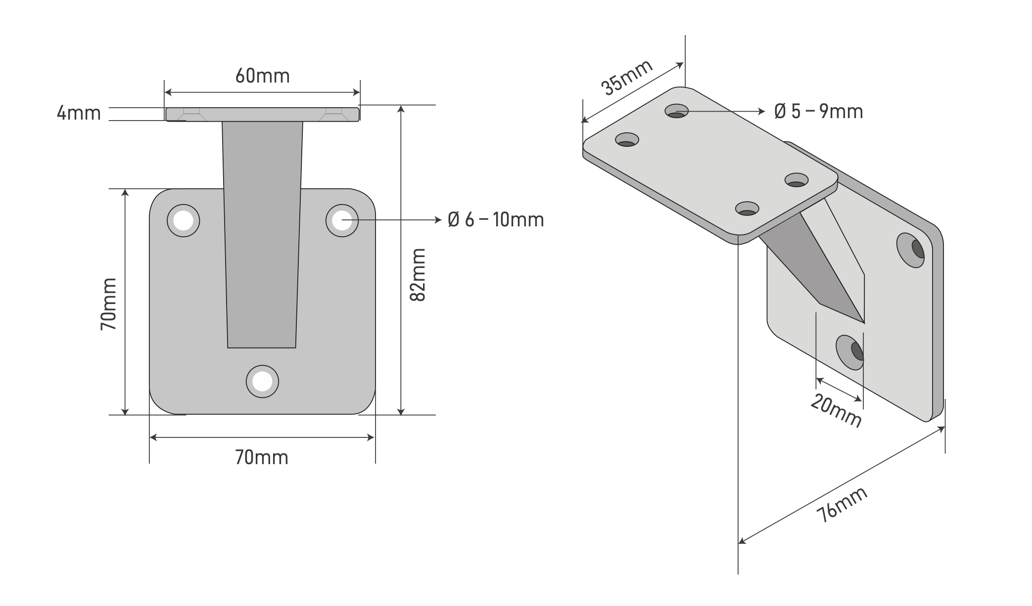 Les dimensions