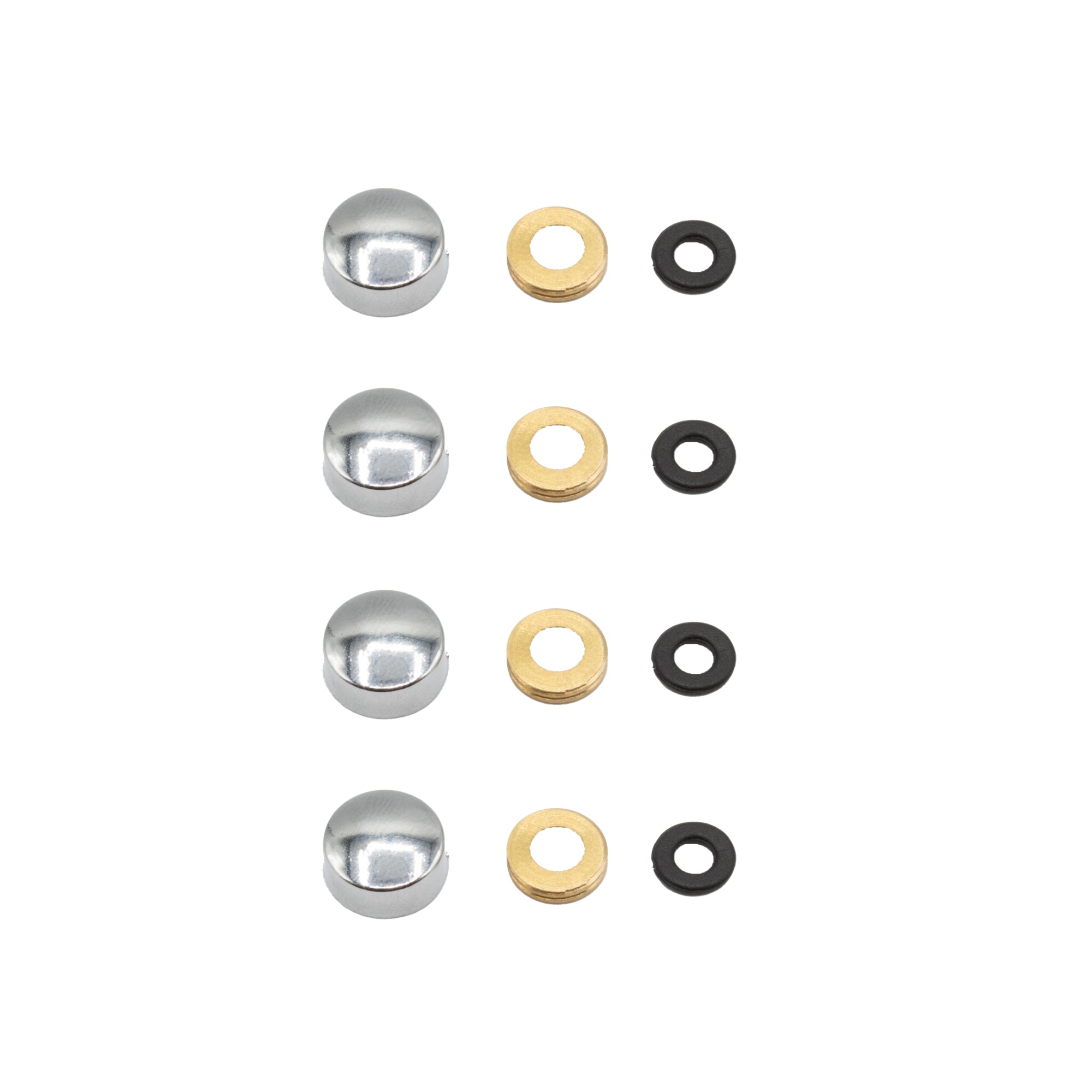 Kit de 4 capuchons de vis ZYLINDER