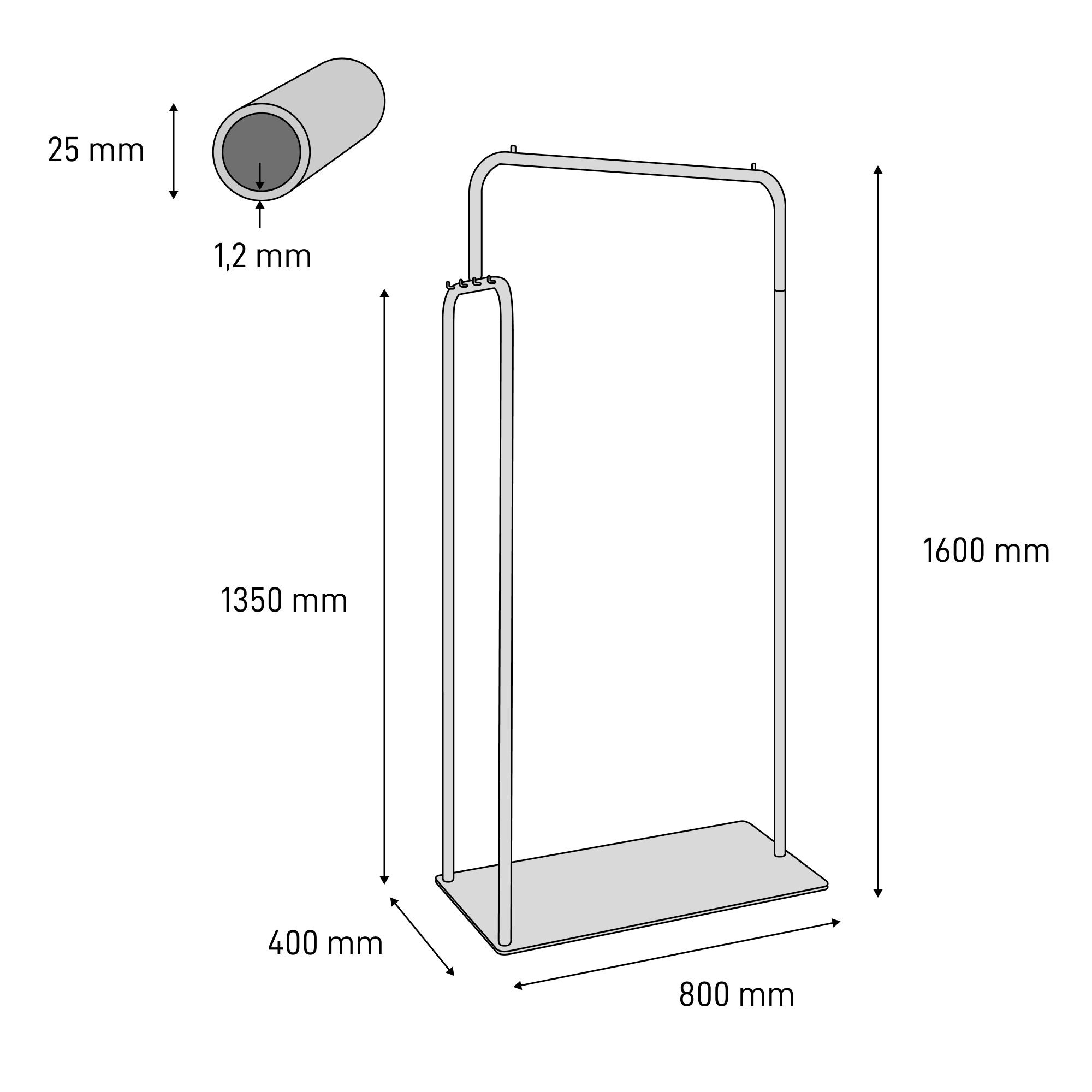 Les dimensions