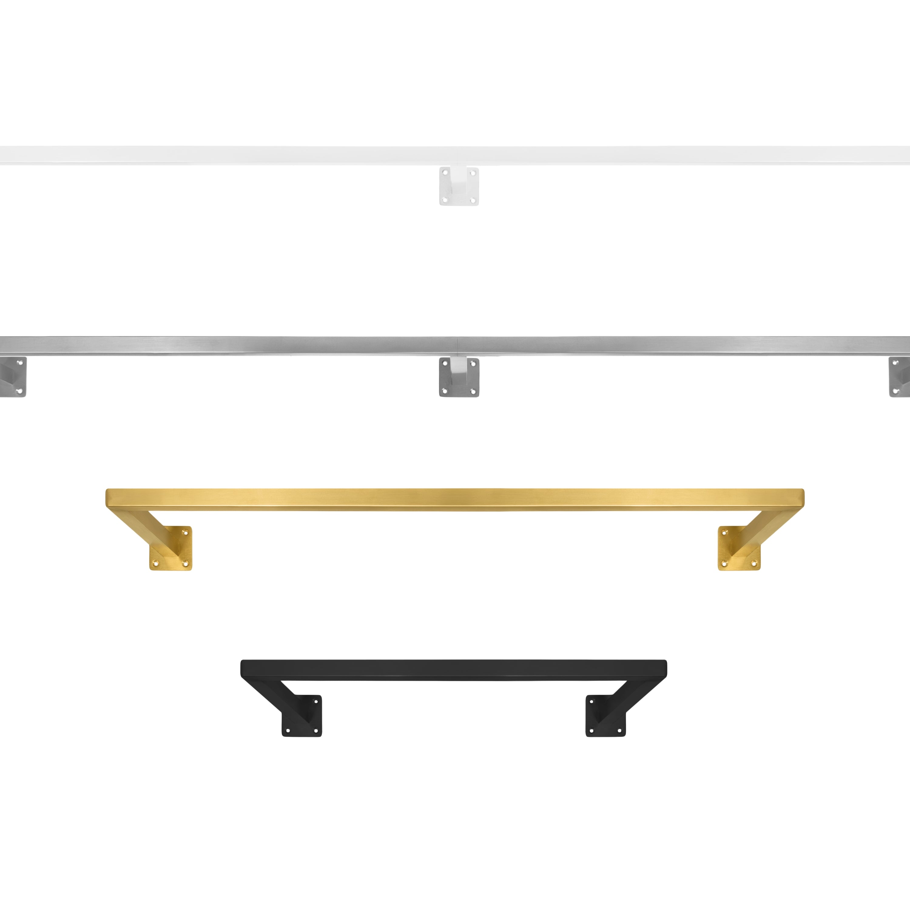 Clothes rail RECHTECK Wall