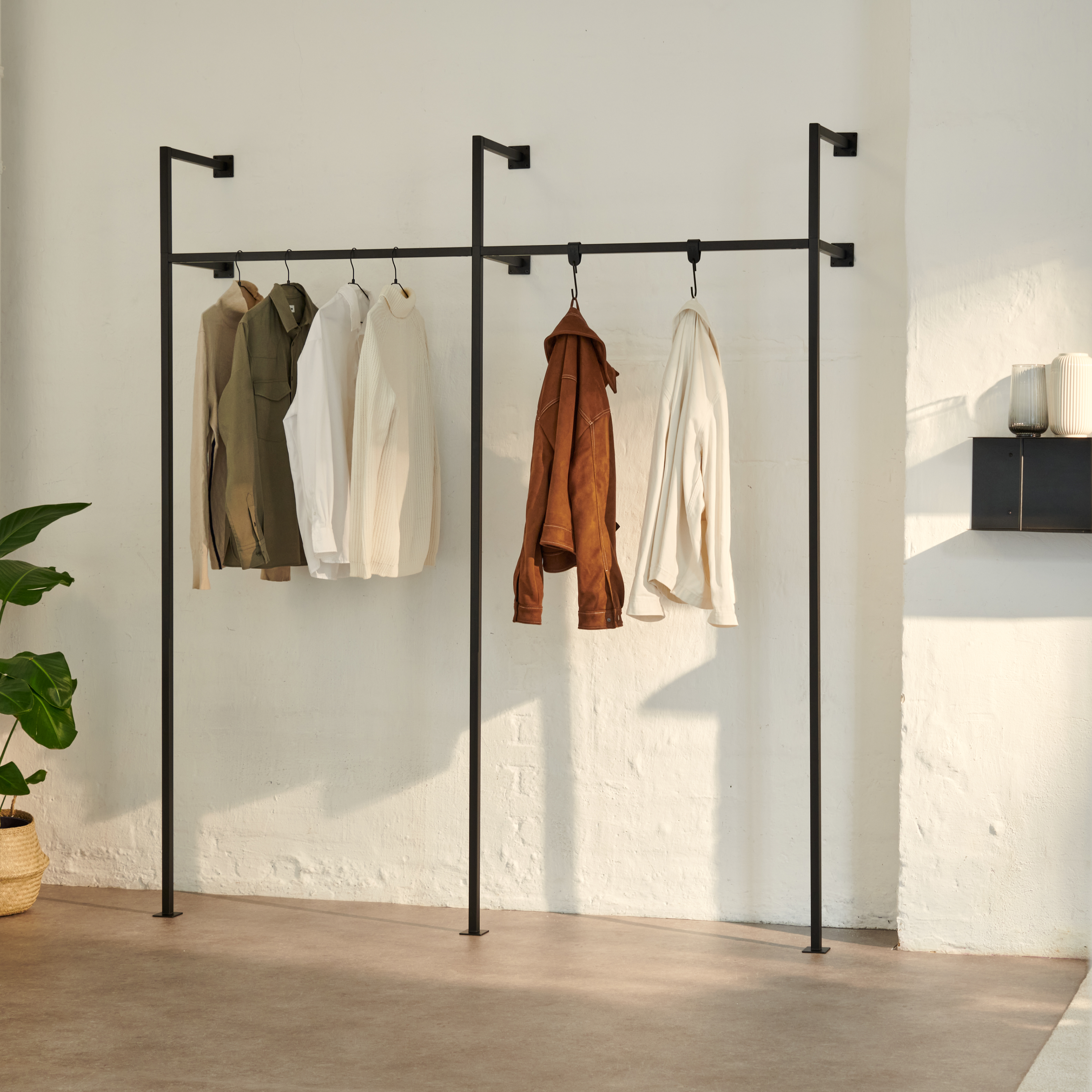 Porte-manteau mural SINGLE / DUO / TRIO
