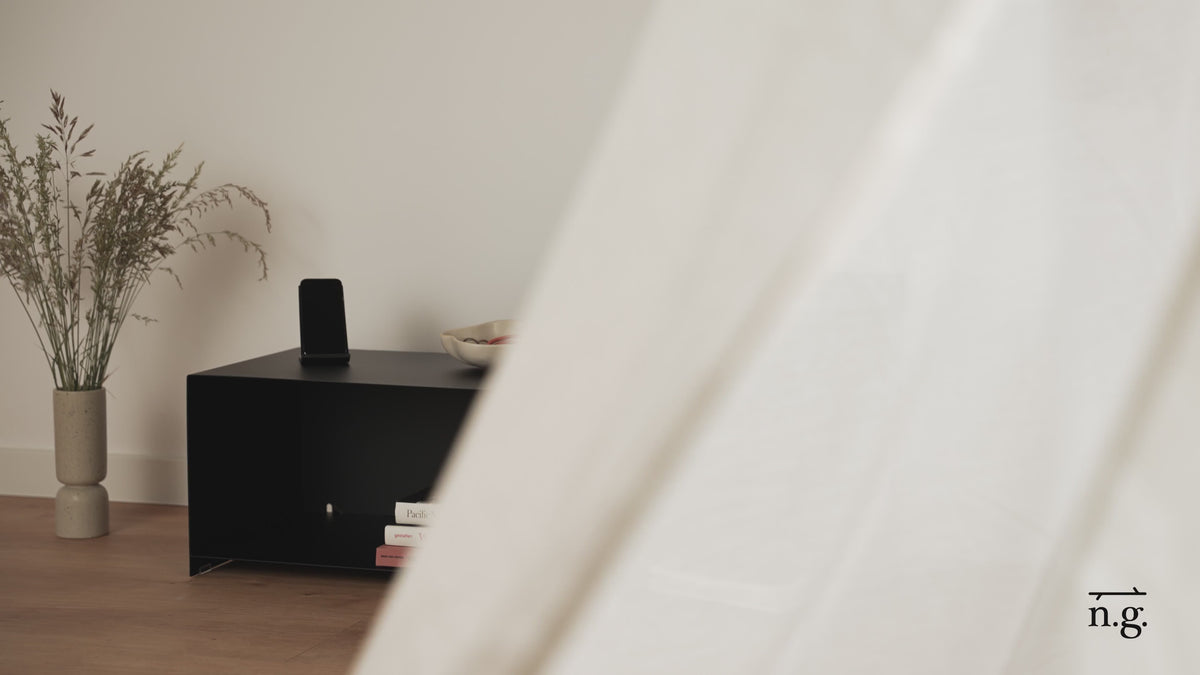 Load video: CUBOID bedside cabinet