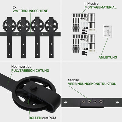 Sliding door system MODEL O