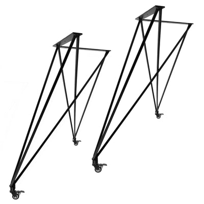 Lot de 2 piétements de table X ADJUSTABLE