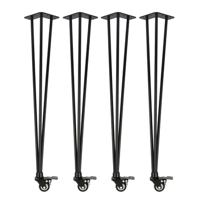 Lot de 4 HAIRPIN Legs 'n' Roll