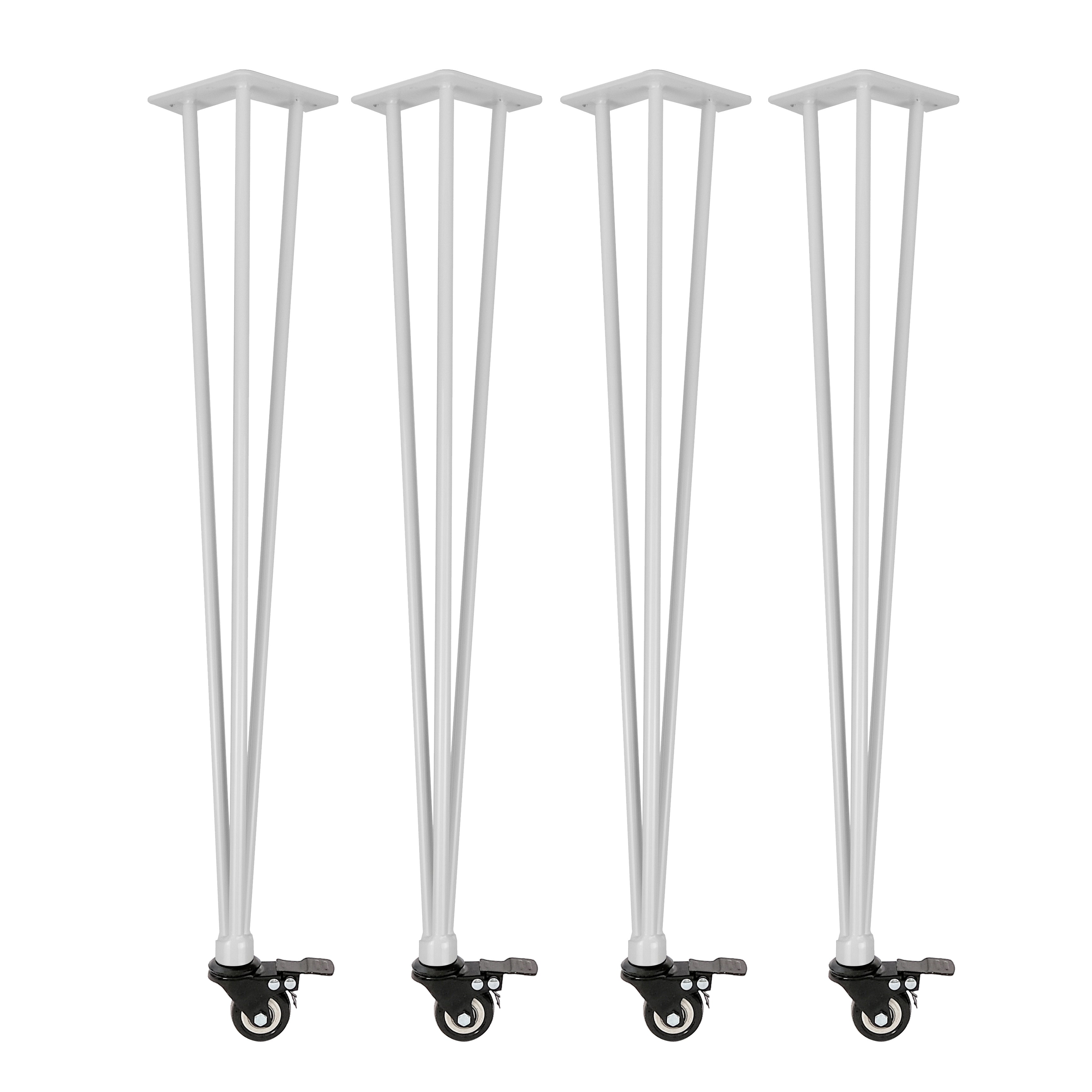 Lot de 4 HAIRPIN Legs 'n' Roll