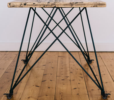 Lot de 2 piétements de table X ADJUSTABLE