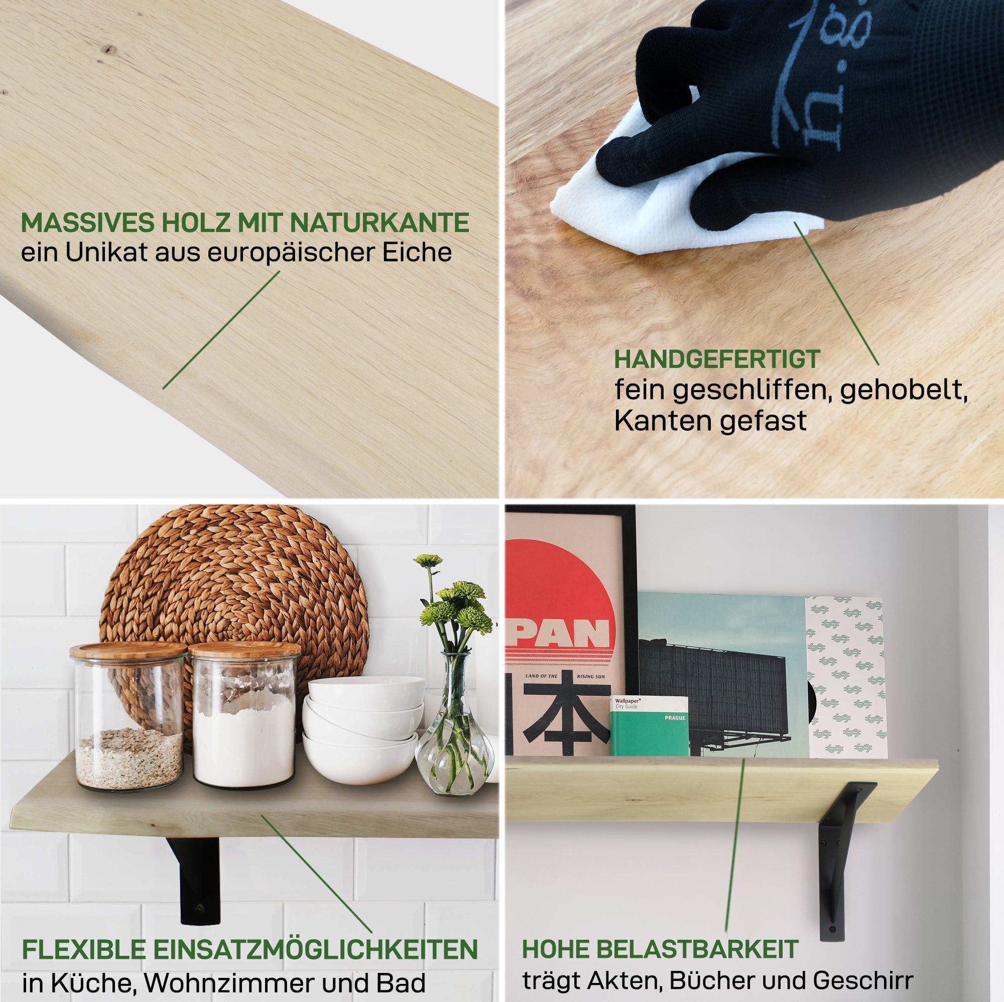 Regalboden LIVE EDGE