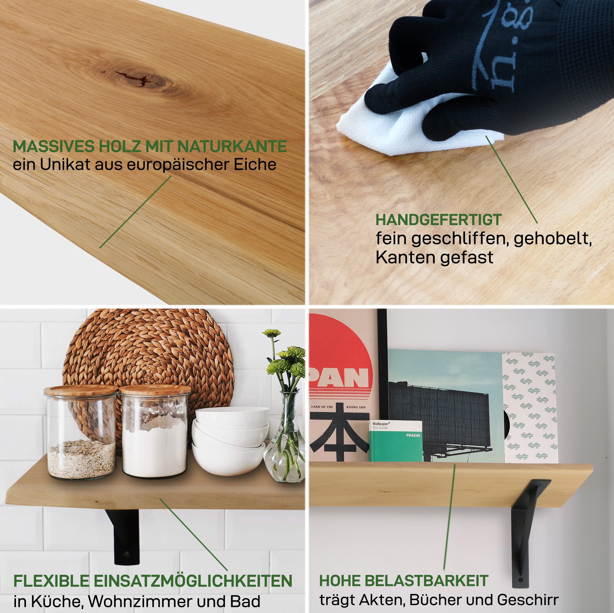 Regalboden LIVE EDGE