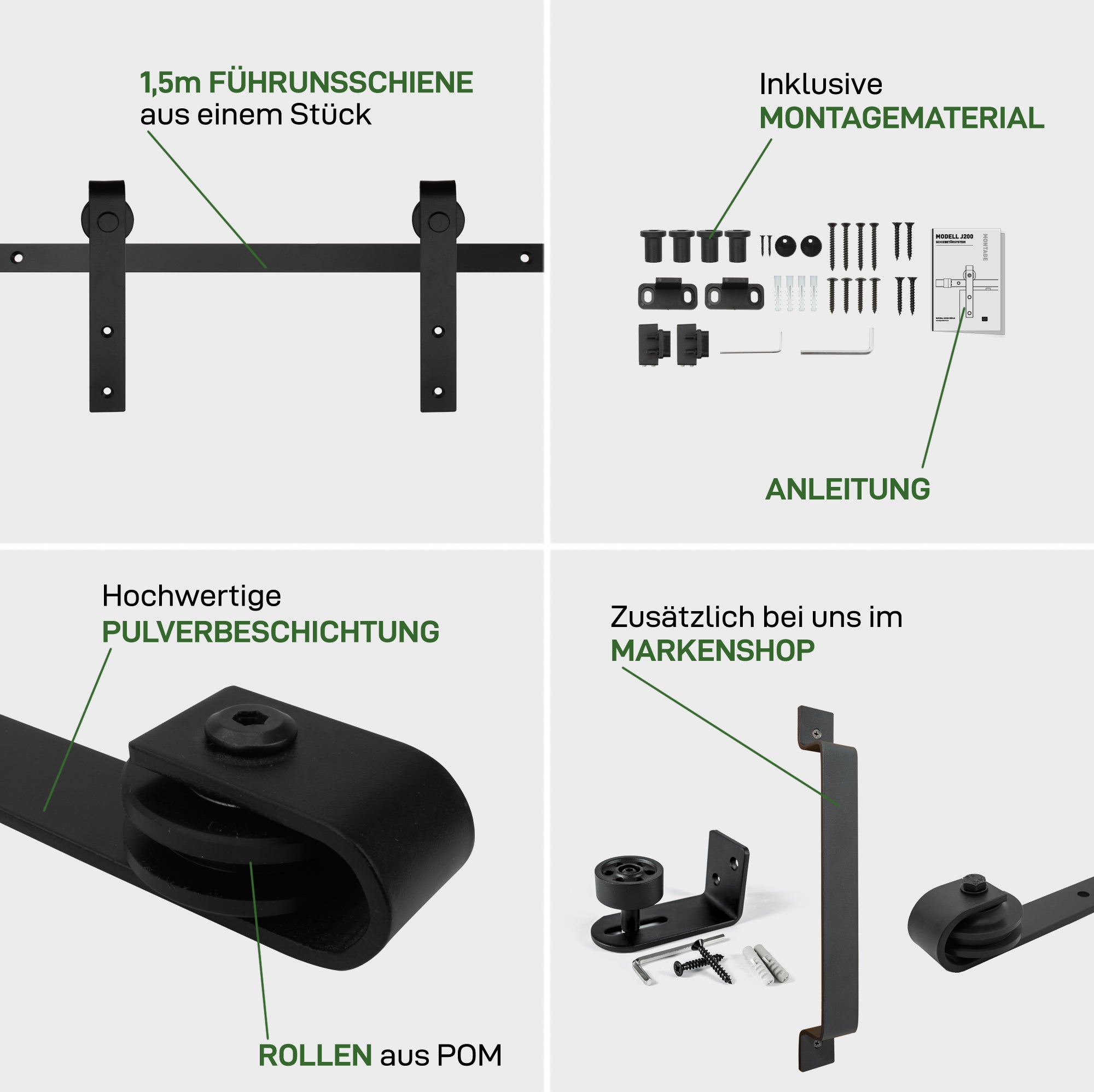 Schiebetürsystem MODELL J - Mini