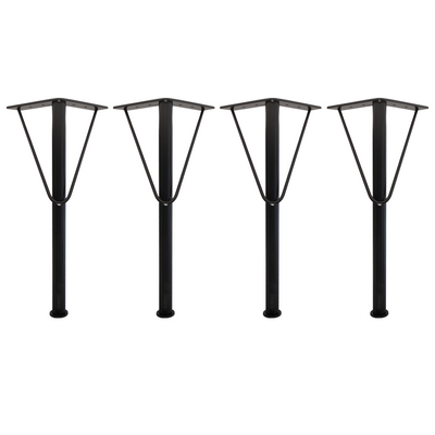 4er Set Möbelfüße V-PIPE